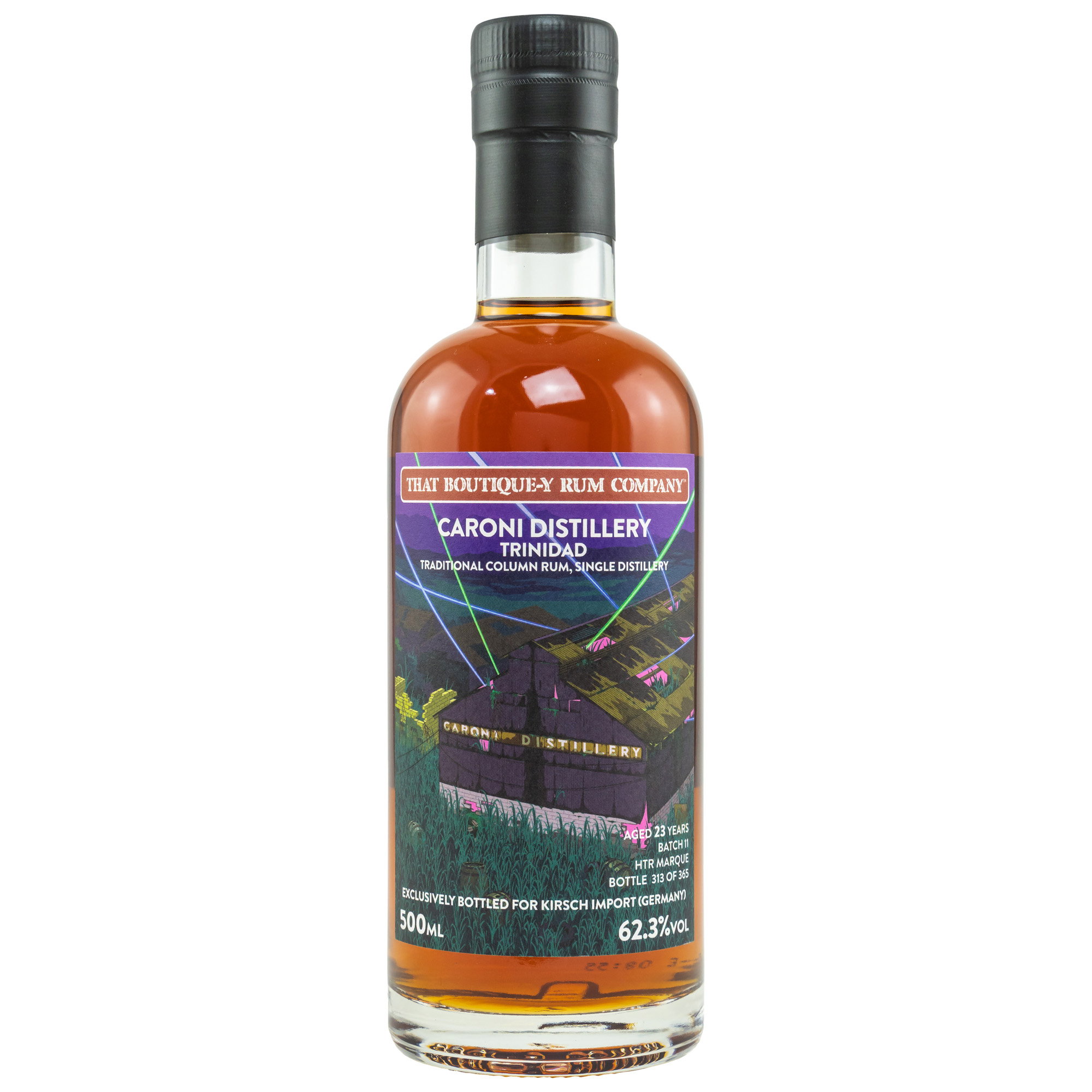 Caroni, Trinidad - Traditional Column Rum 23 y.o.  - Batch 11 (That Boutique-y Rum Company)