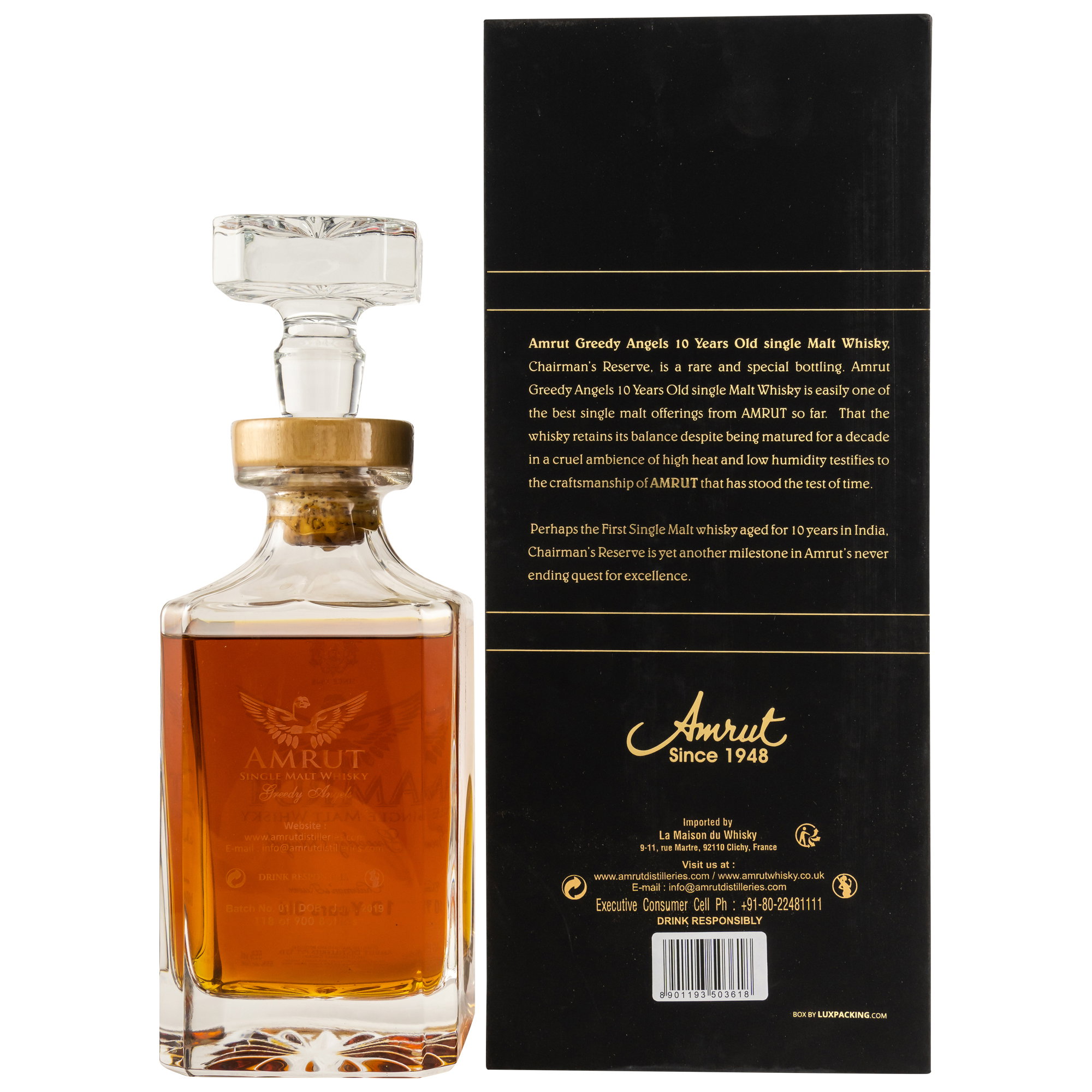 Amrut 10 y.o. Greedy Angels (2019)