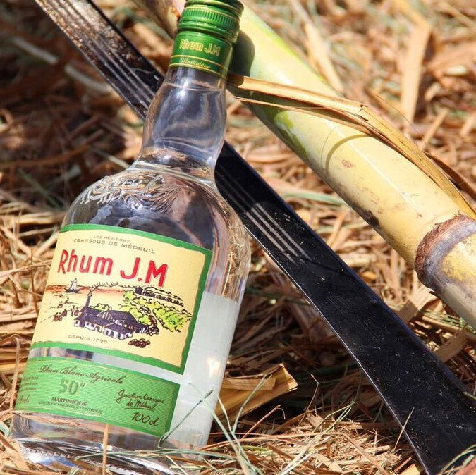 Rhum J.M White Rhum 50% - LITER