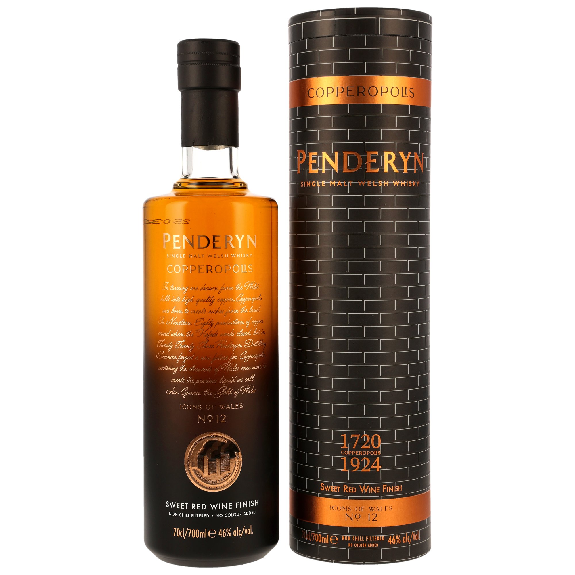 Penderyn Copperopolis - Icons of Wales No 12