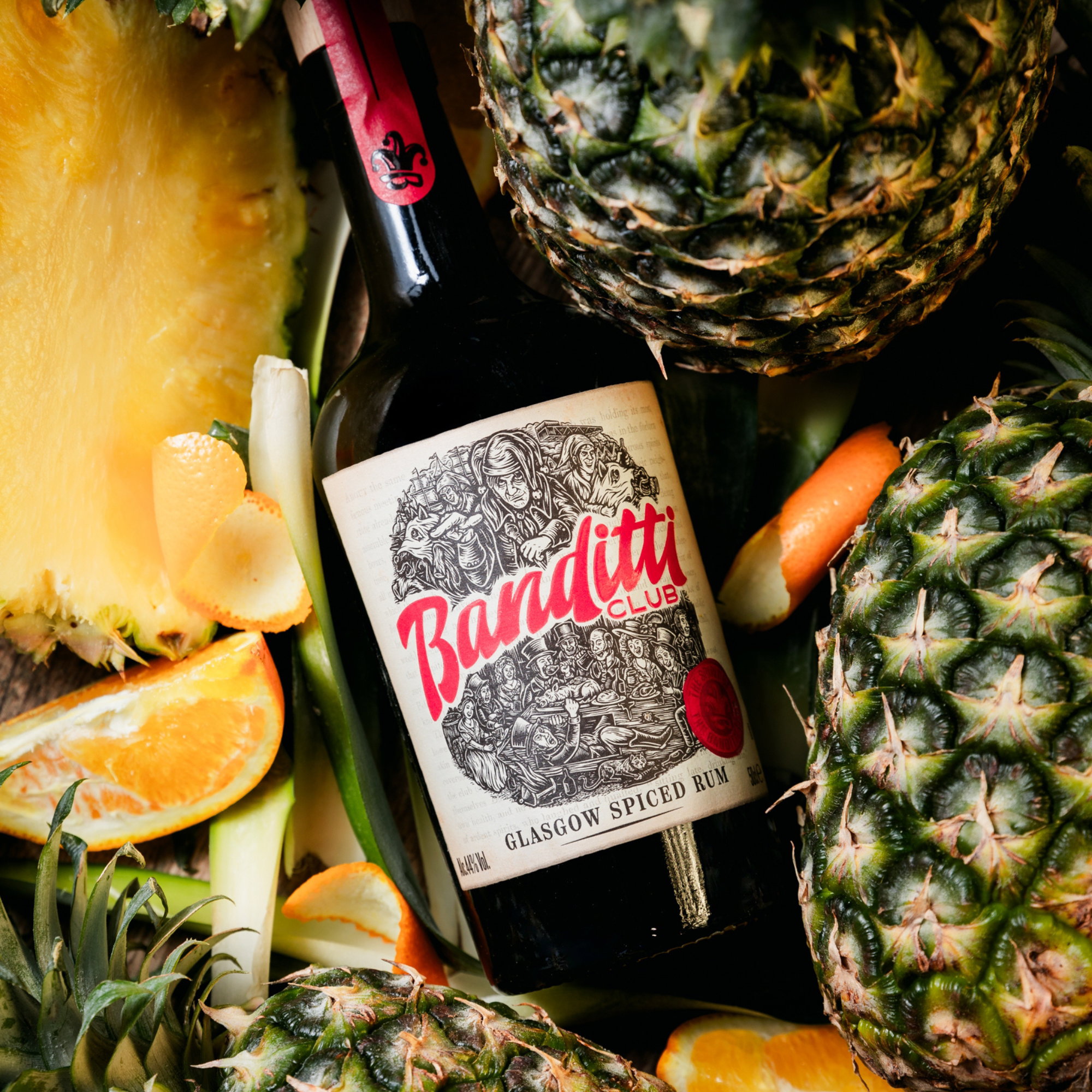 Banditti Club Spiced Rum - Glasgow Distillery