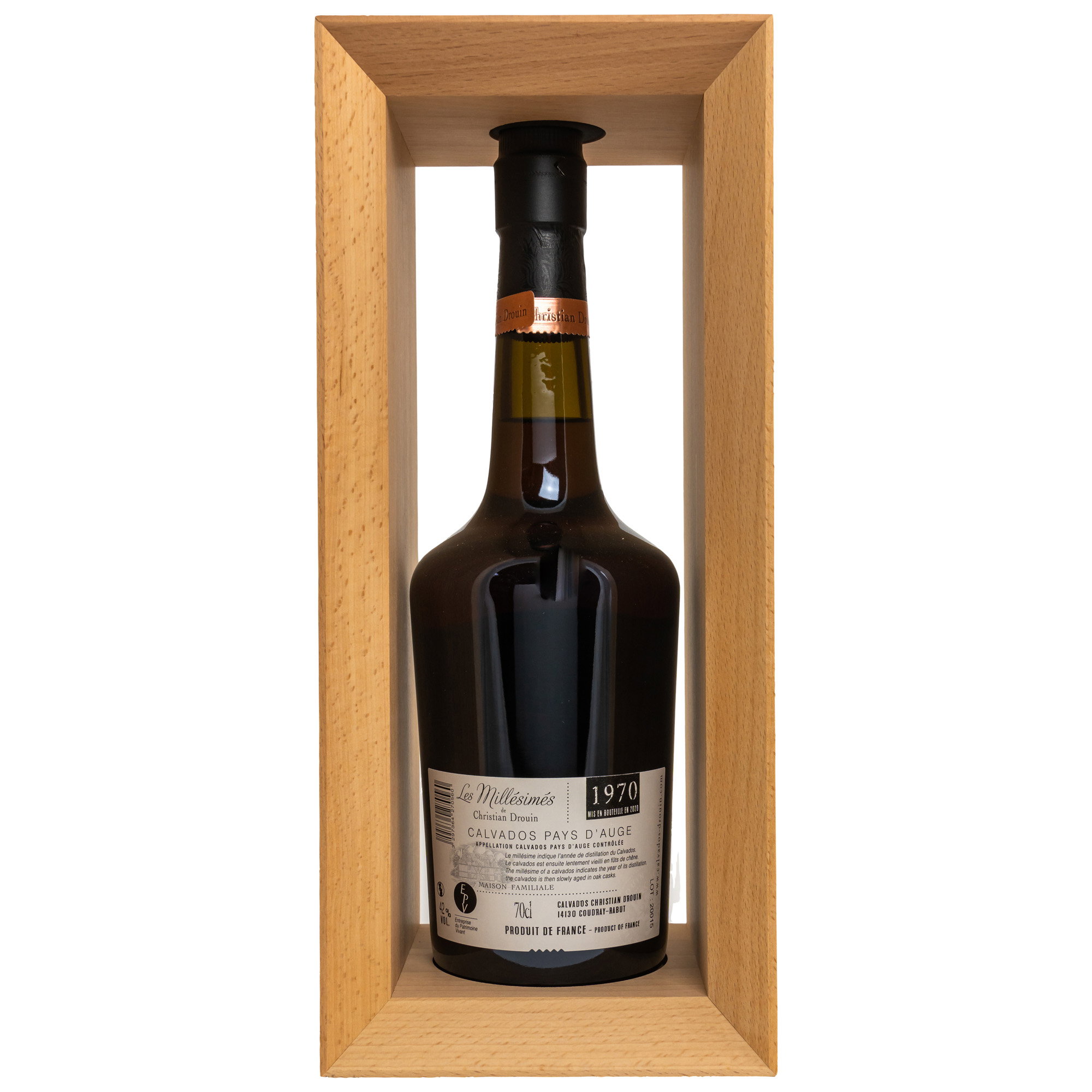 Christian Drouin Millésime 1970/2020 Calvados Pays d'Auge
