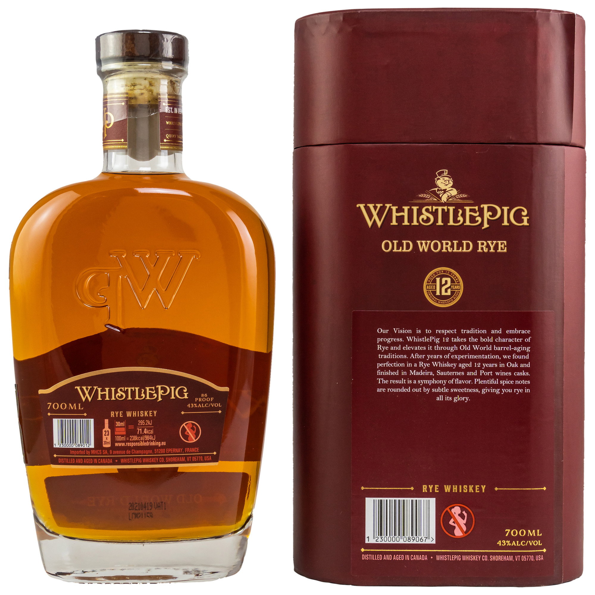 Whistlepig 12 y.o. Rye