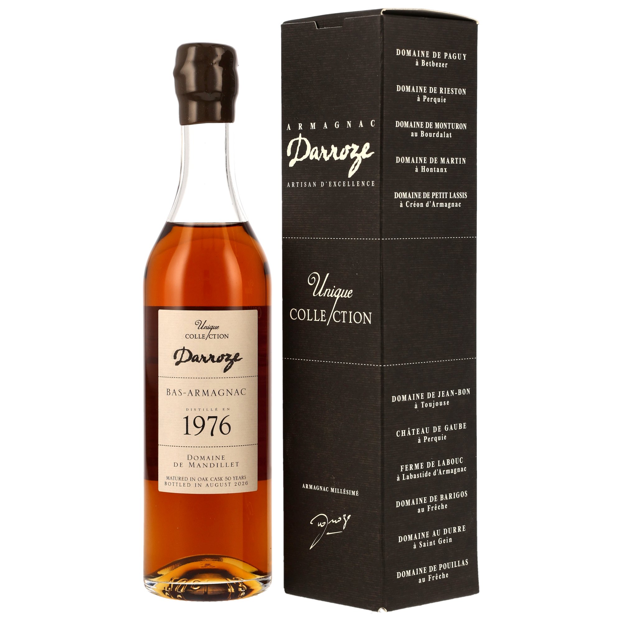 Domaine de Mandillet 1976/2026 - 50 y.o. - 200ml - Armagnac Darroze