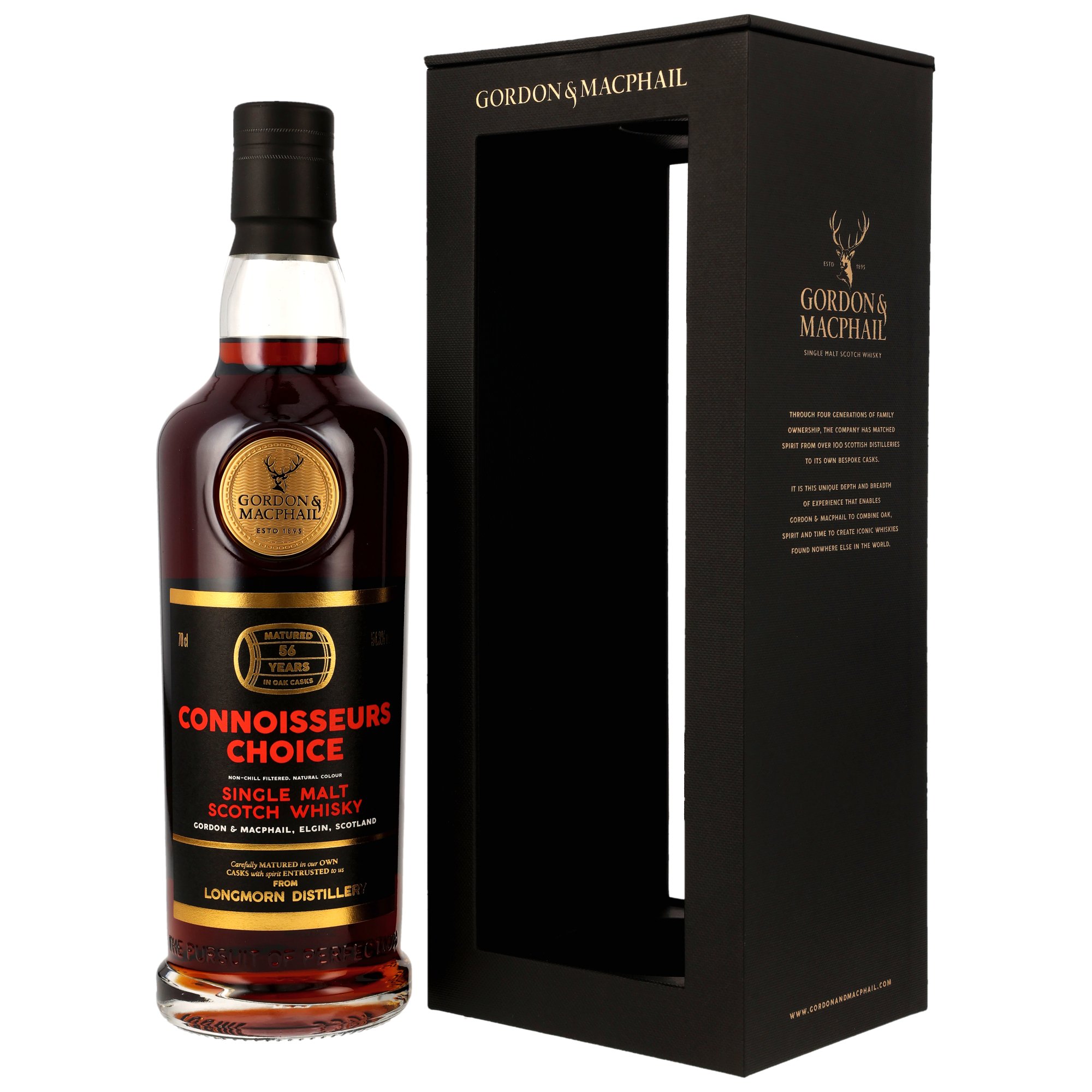 Longmorn 1968/2025 - 56 y.o. - 1st Fill Sherry Butt #5833 - G&M CC Heritage