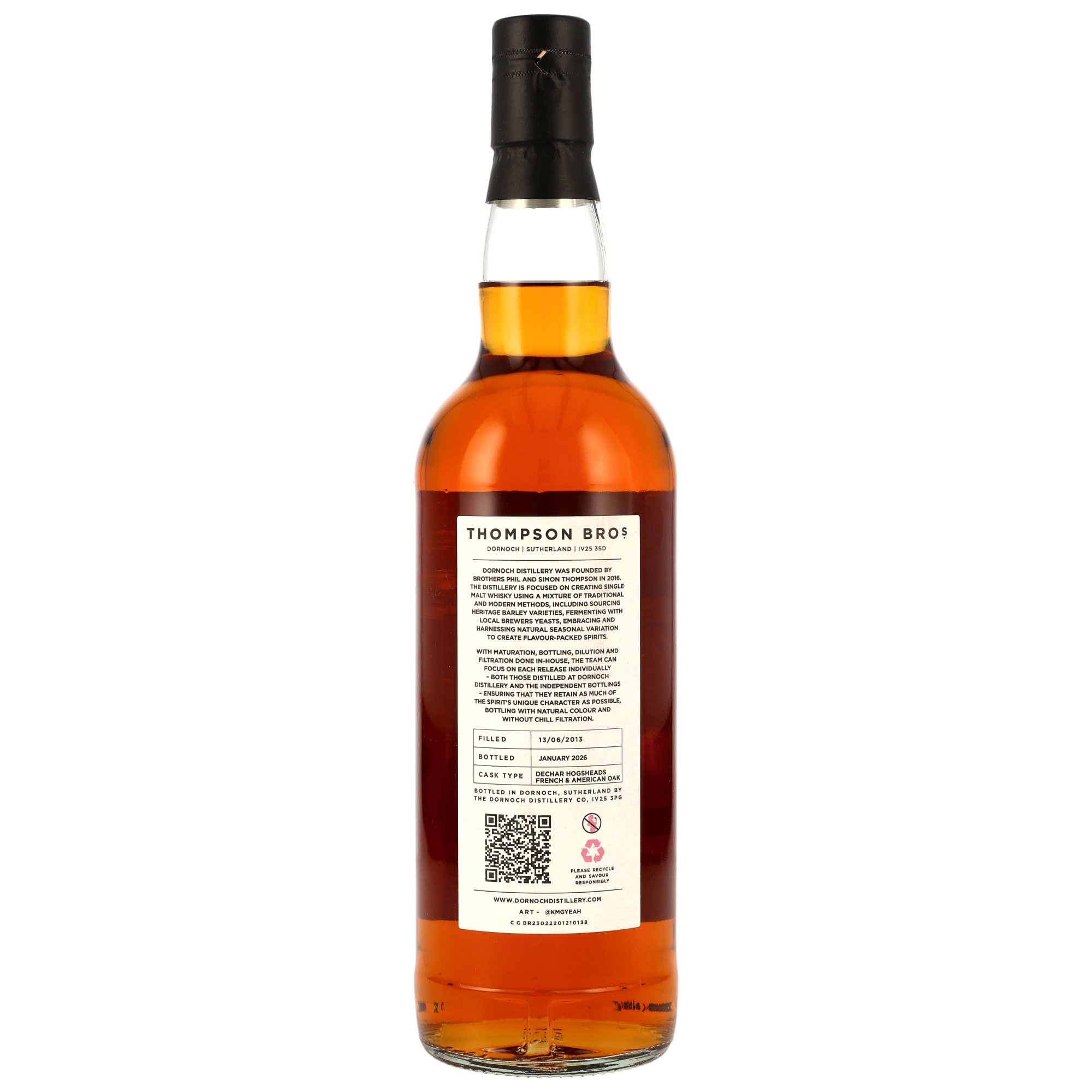 Clynelish 2013/2026 - 12 y.o. - Single Malt - Dechar Hogshead - Thompson Bros.