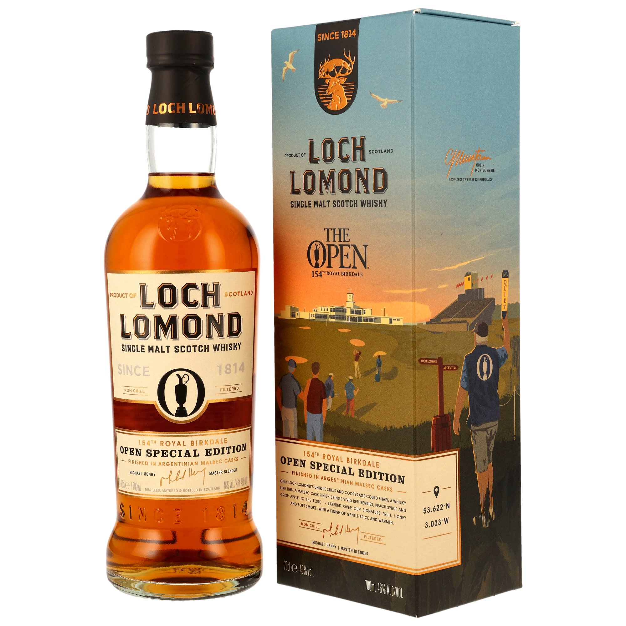 Loch Lomond The Open 154th Royal Birkdale - Argentinian Malbec Cask Finish