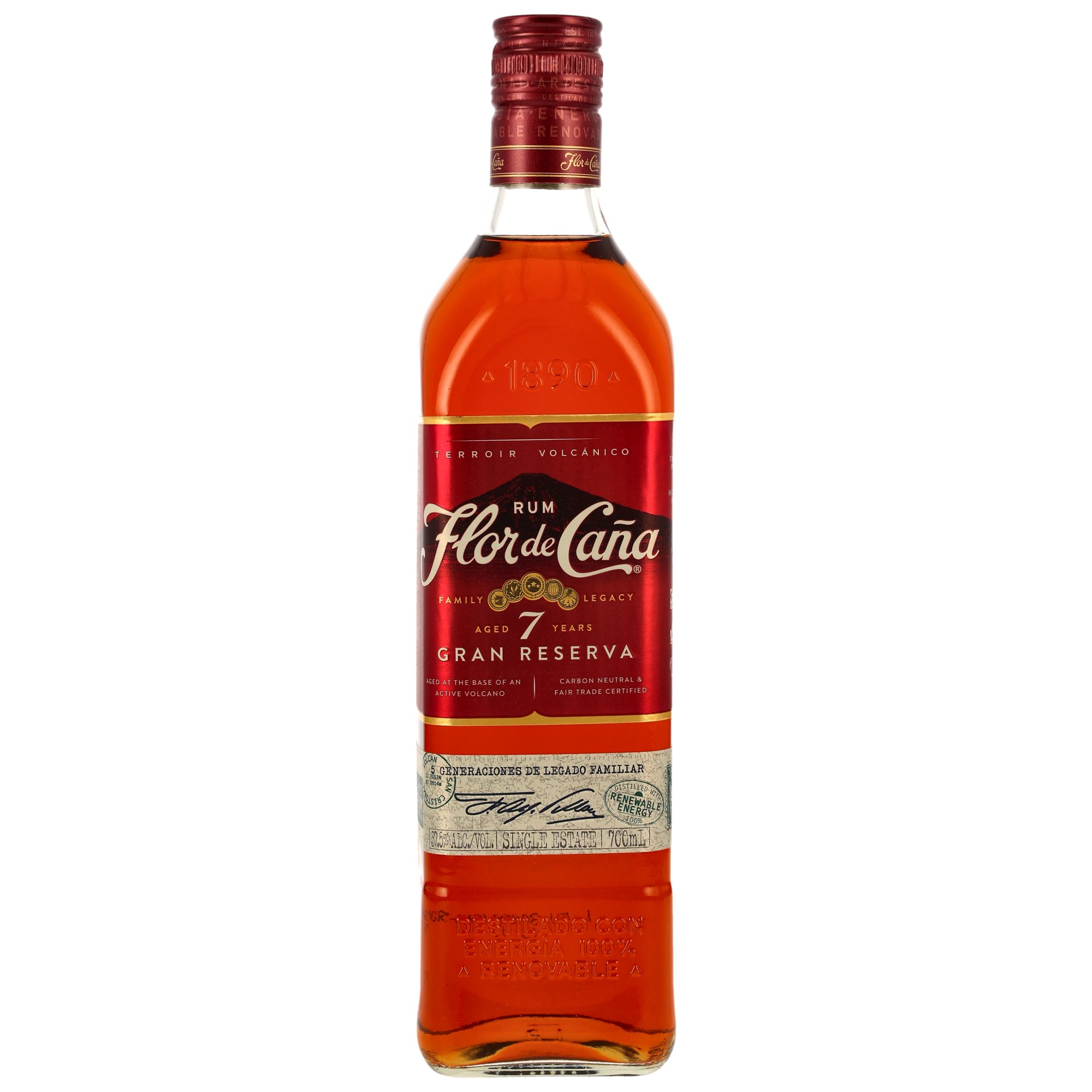 Flor de Cana 7 y.o. Gran Reserva - 37,5%