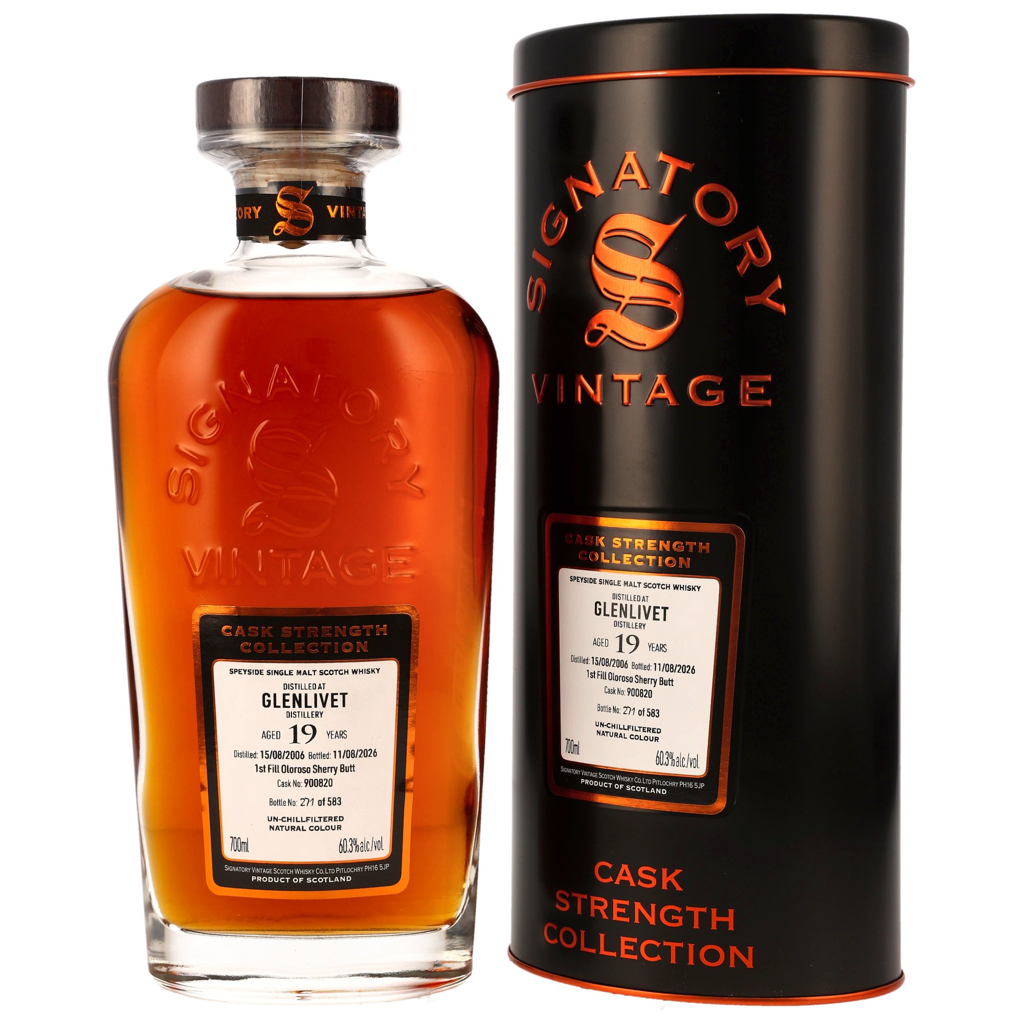 Signatory Vintage Glenlivet 19YO