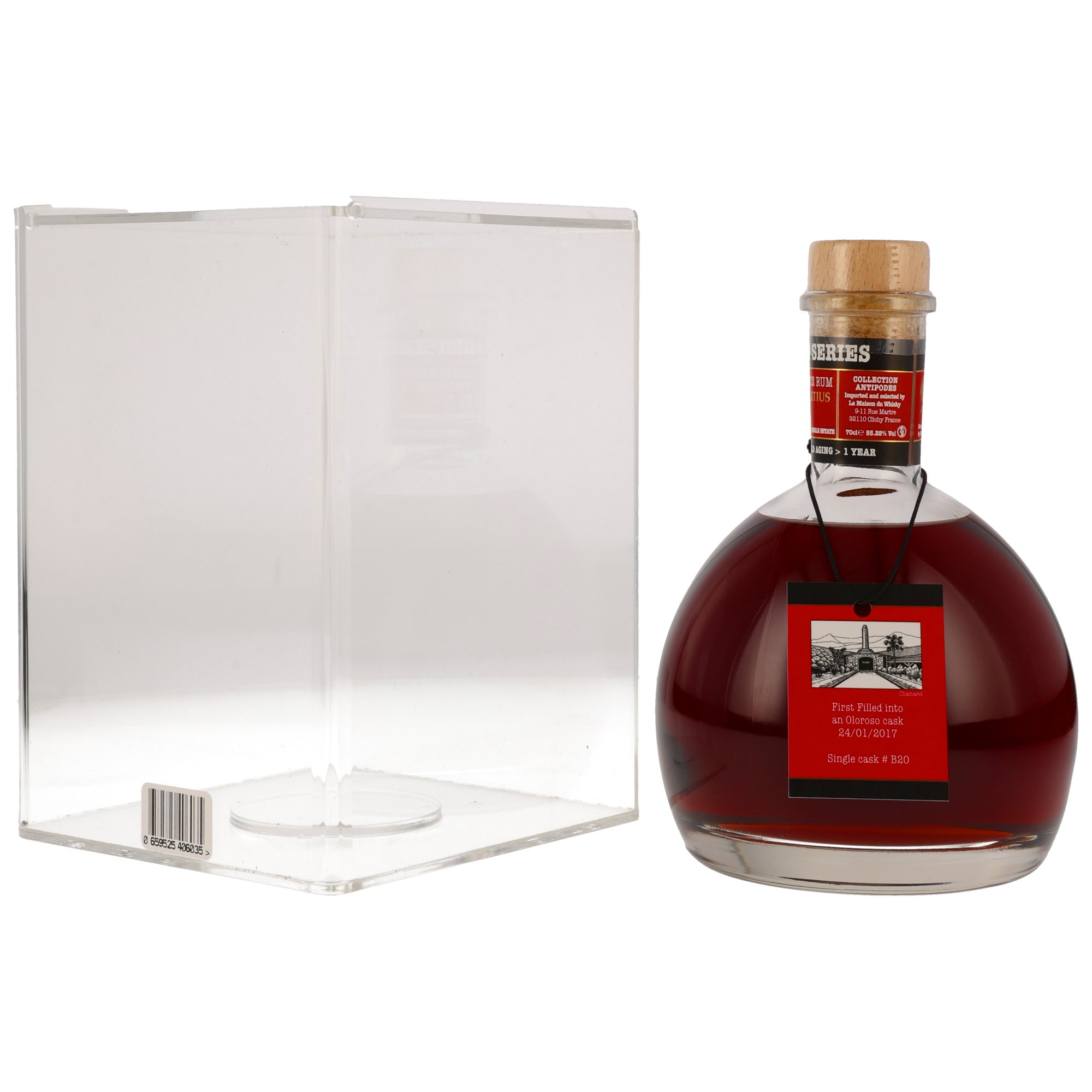 Chamarel 2017 Oloroso Cask Highveld Aging Series - Antipodes