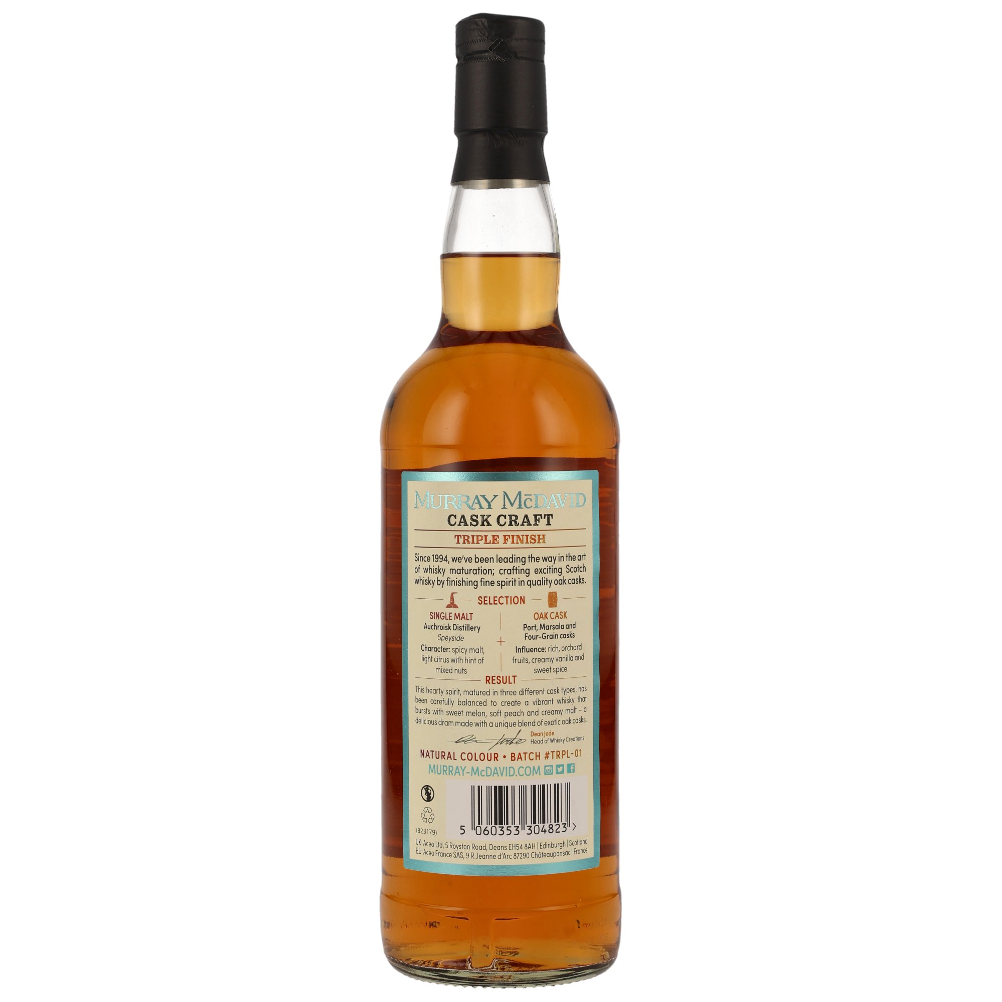 Auchroisk Triple Cask Finish - Murray McDavid