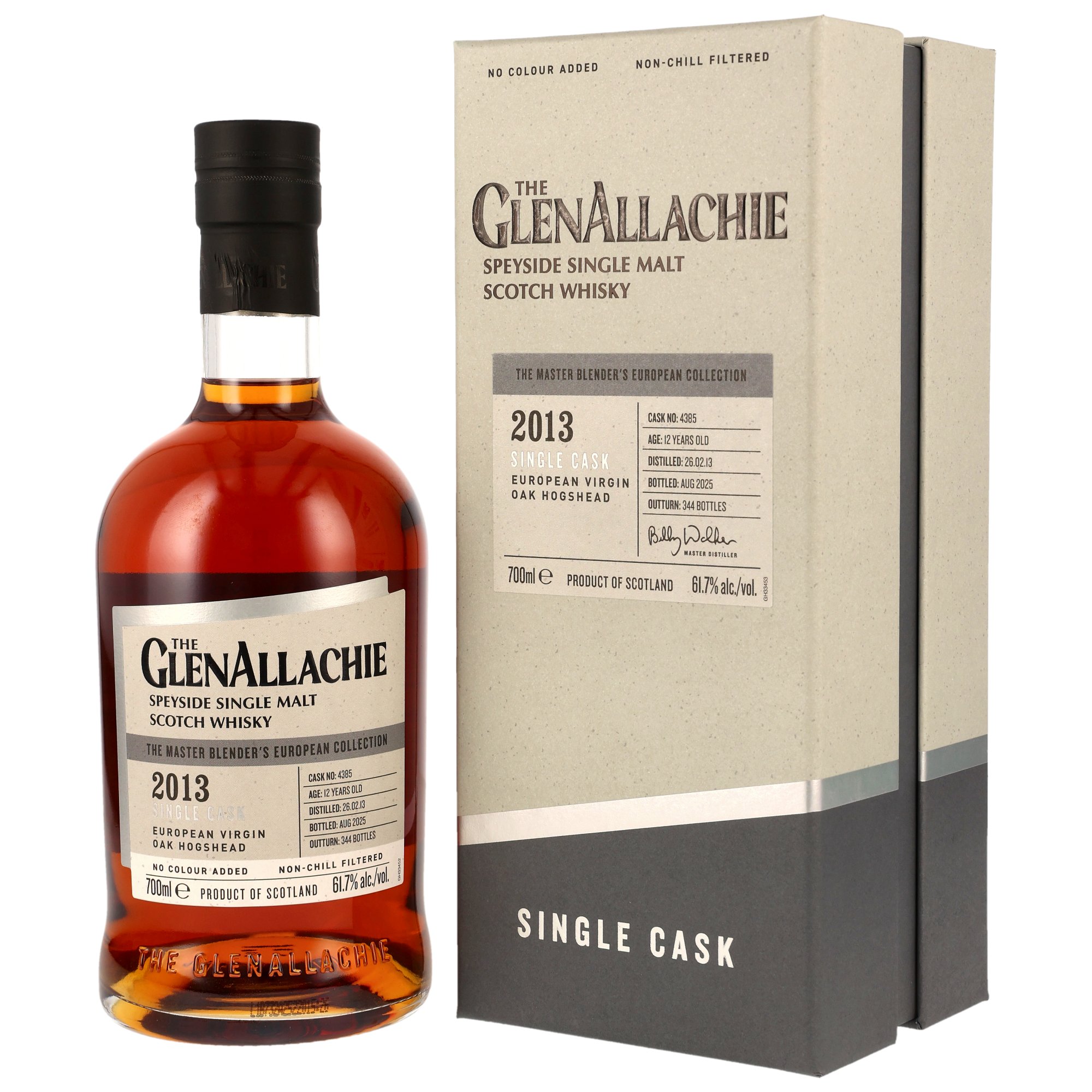 GlenAllachie 2013/2025 - 12 y.o. - European Virgin Oak Hogshead #4385