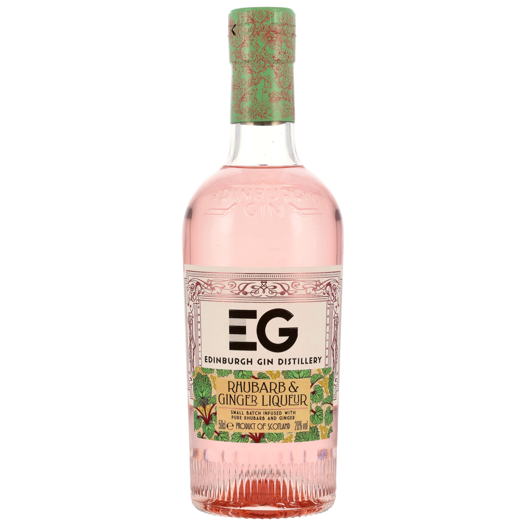 Edinburgh Rhubarb & Ginger Gin Liqueur Neue Ausstattung