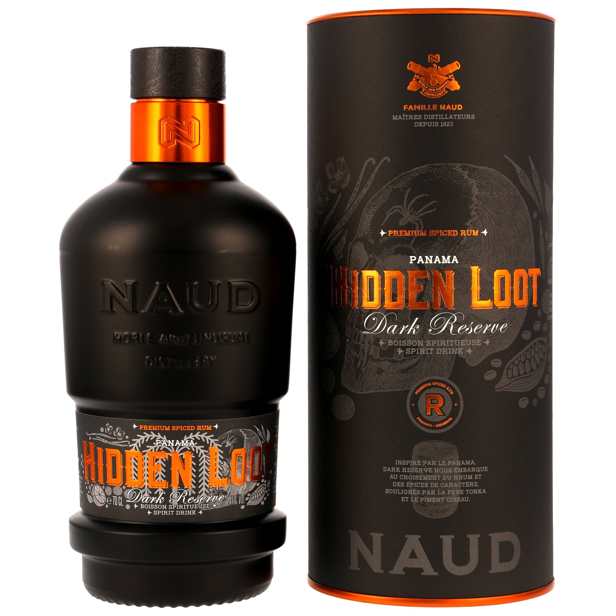 Naud Hidden Loot Dark Reserve - Spiced Rum