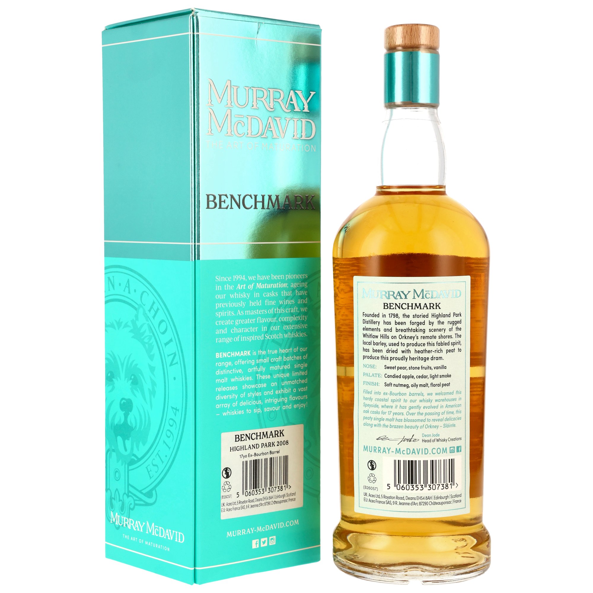 Highland Park 2018/2026 - 17 y.o. - Bourbon Barrel - Murray McDavid