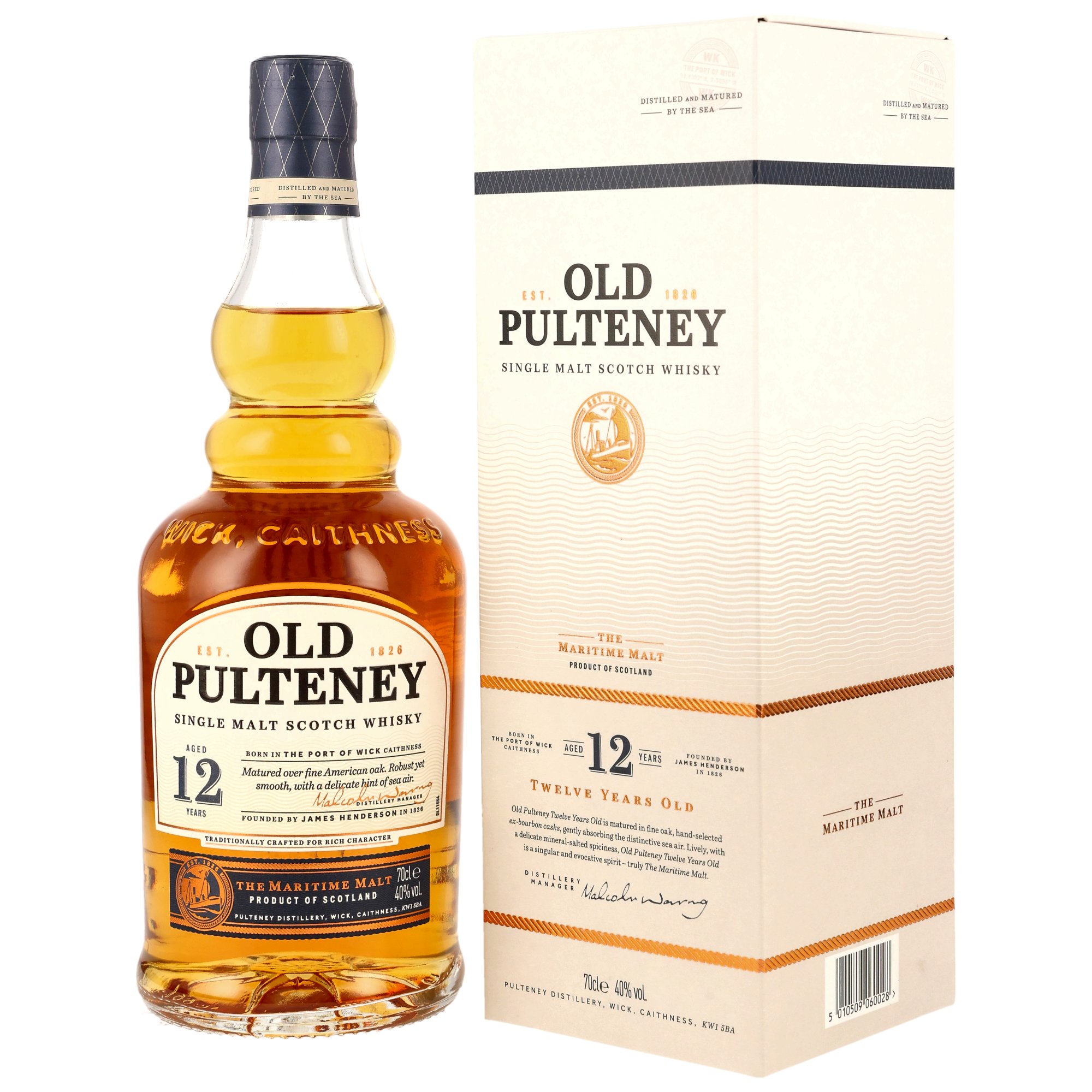 Old Pulteney 12 y.o. - in GP - neue Ausstattung