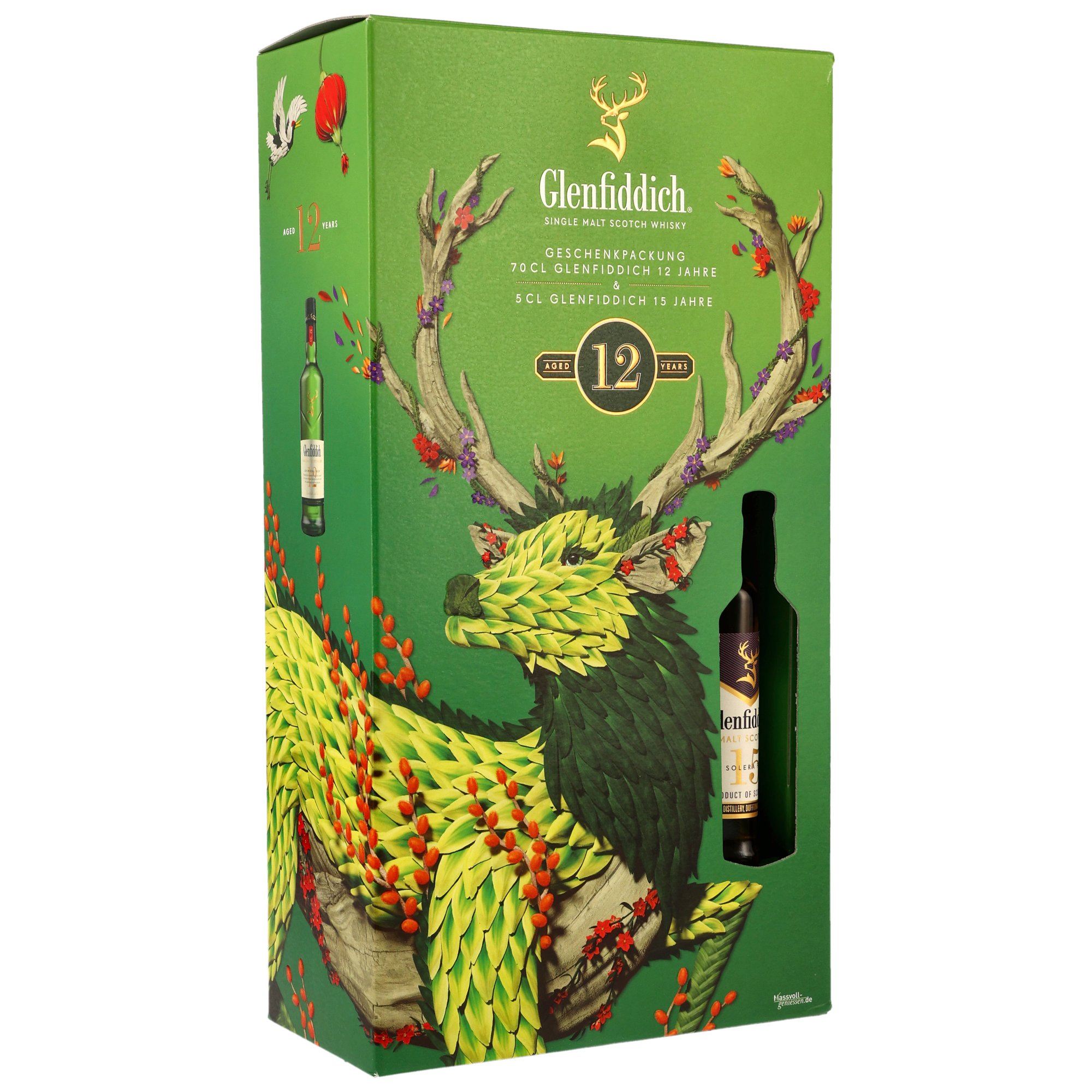 Glenfiddich 12 y.o. + Glenfiddich 15 y.o. Mini