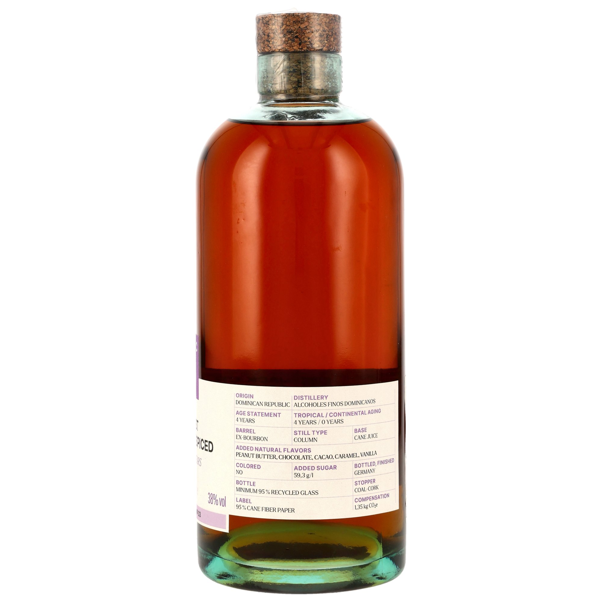 Honest Choc-Nut 4 y.o. Spiced Rum - Jack Crap Spirits (JCS)