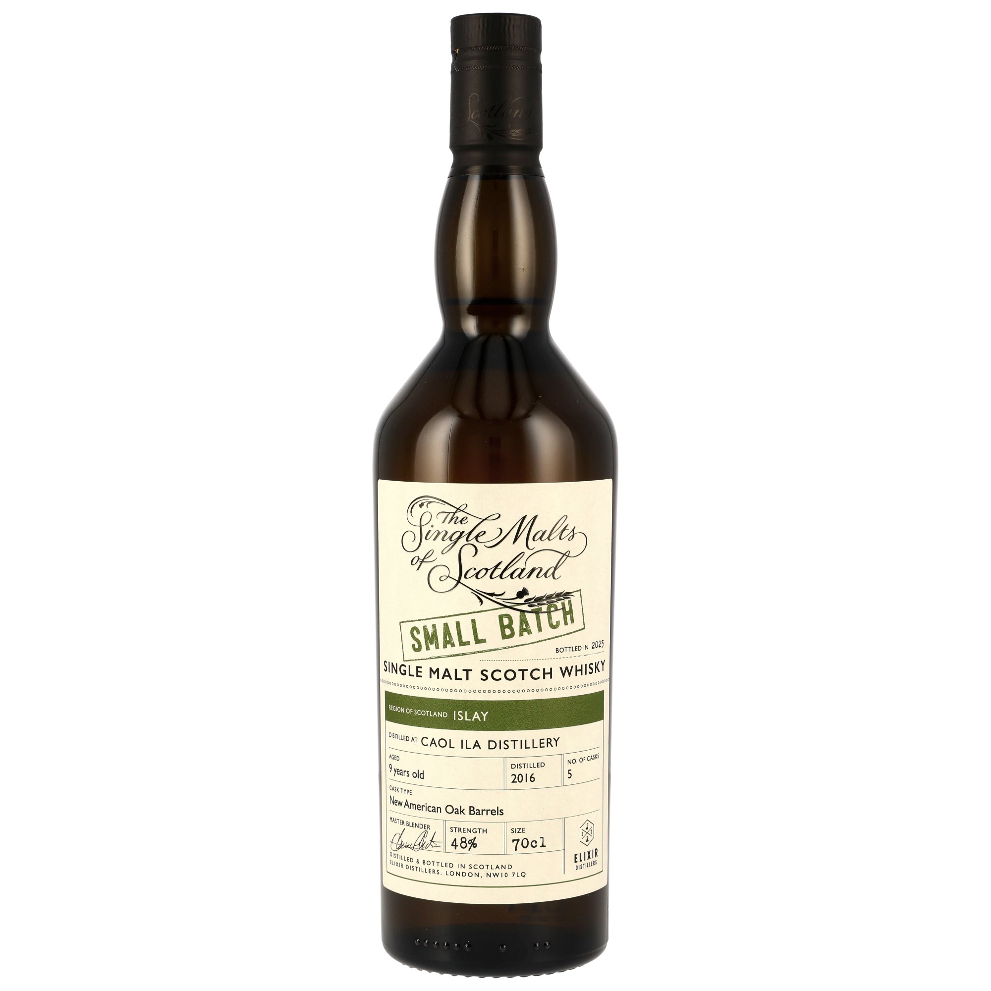 Caol Ila 2016/2025 - 9 y.o. - New American Oak Barrels - Small Batch (SMoS)