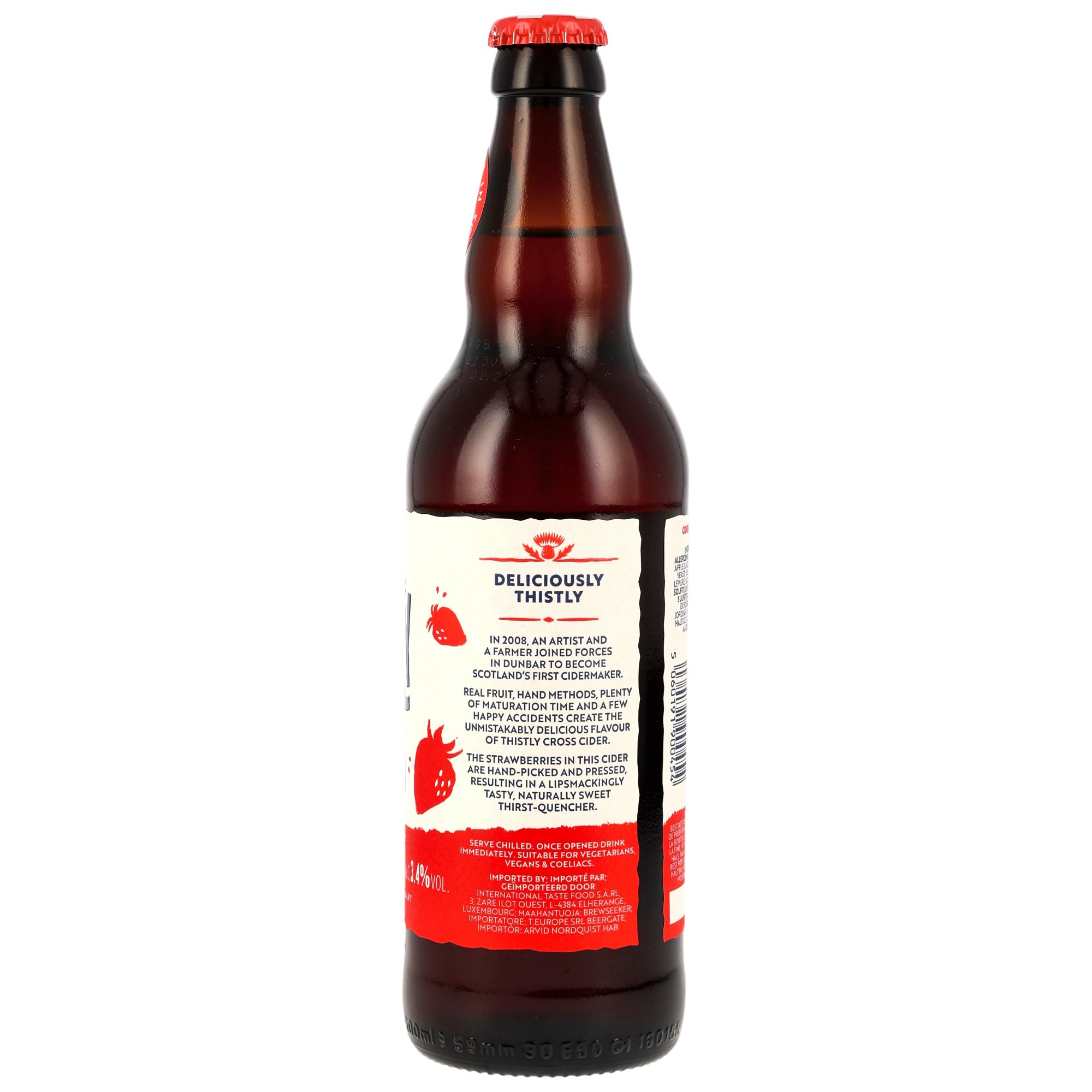 Thistly Cross - Strawberry Cider MHD - Artikel