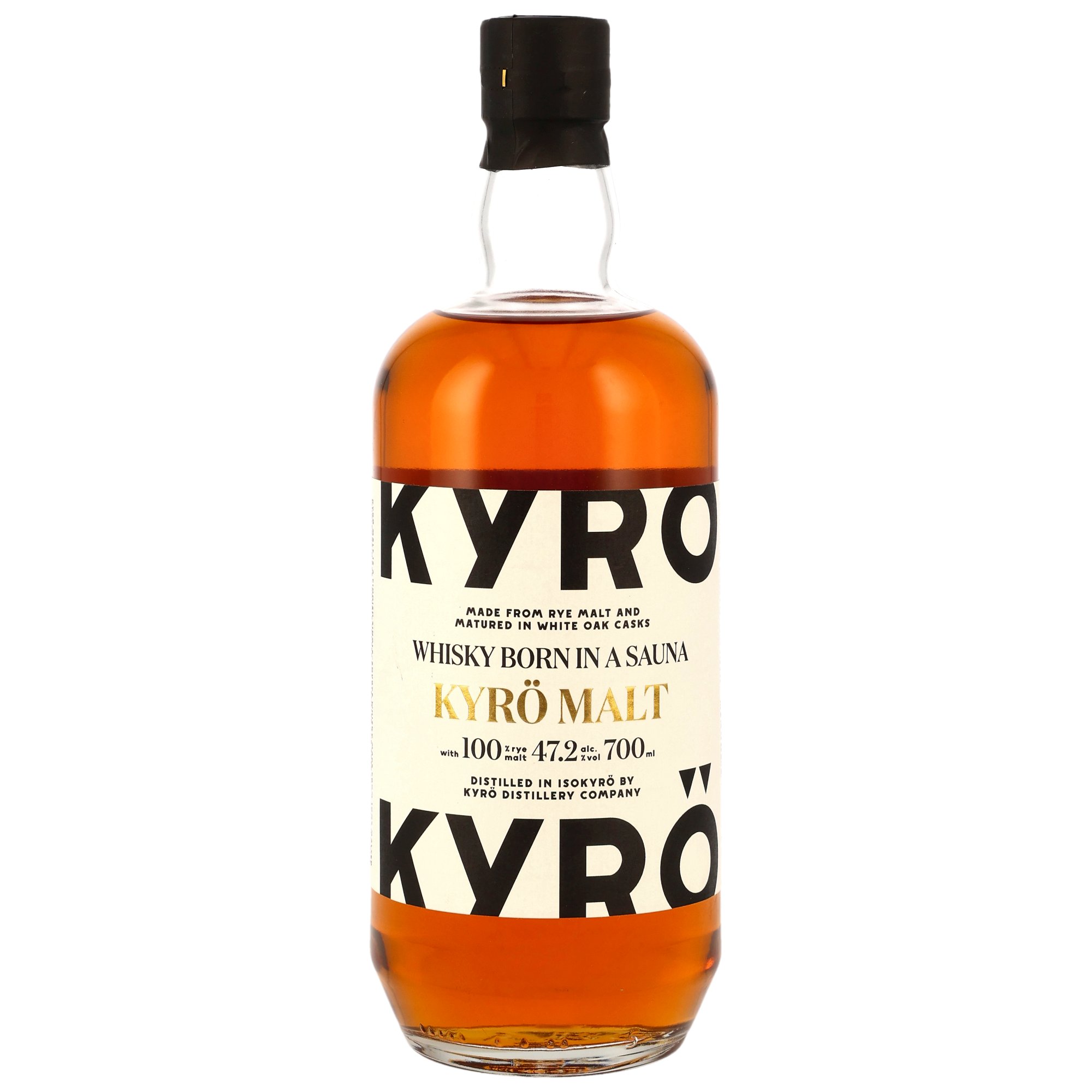 Kyrö Rye Malt Whisky Born in a Sauna  - 700ml