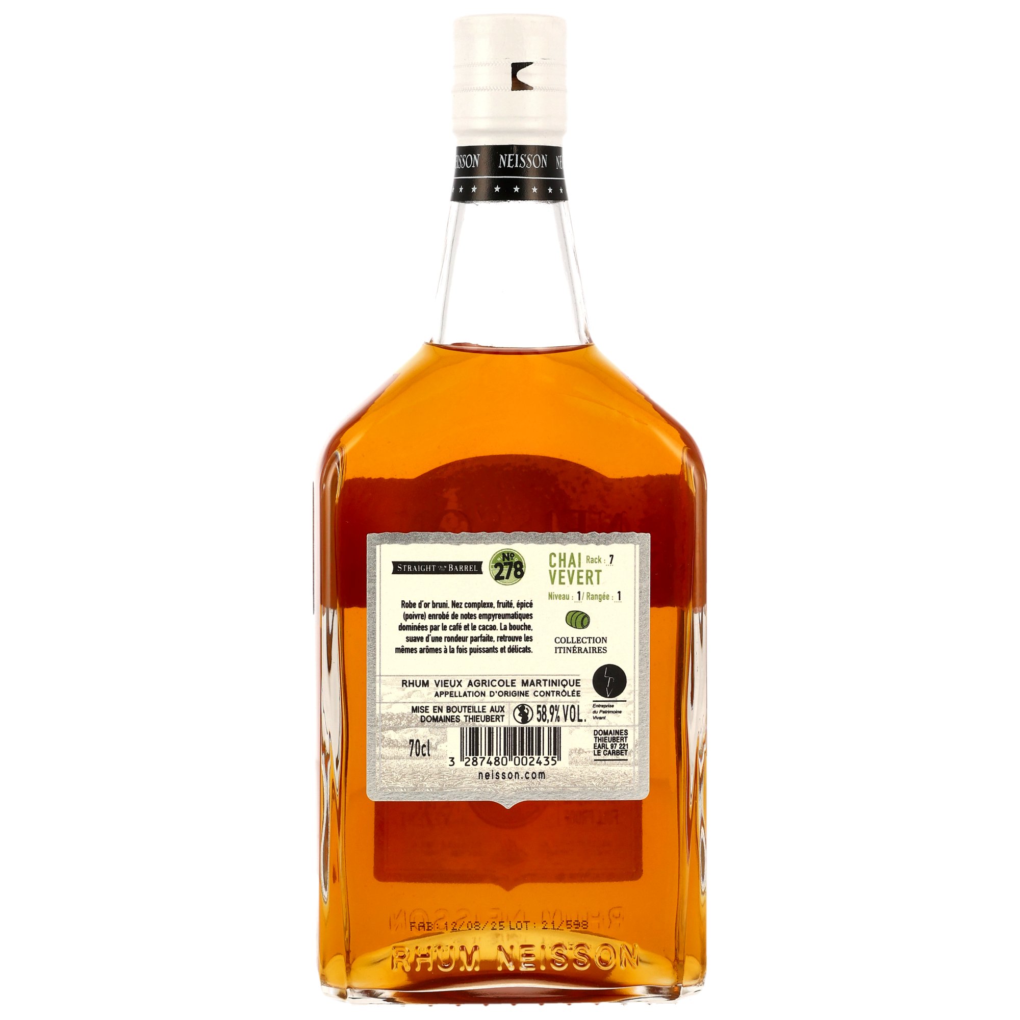 Neisson 2021/2025 Vieux Full Proof Cognac Cask