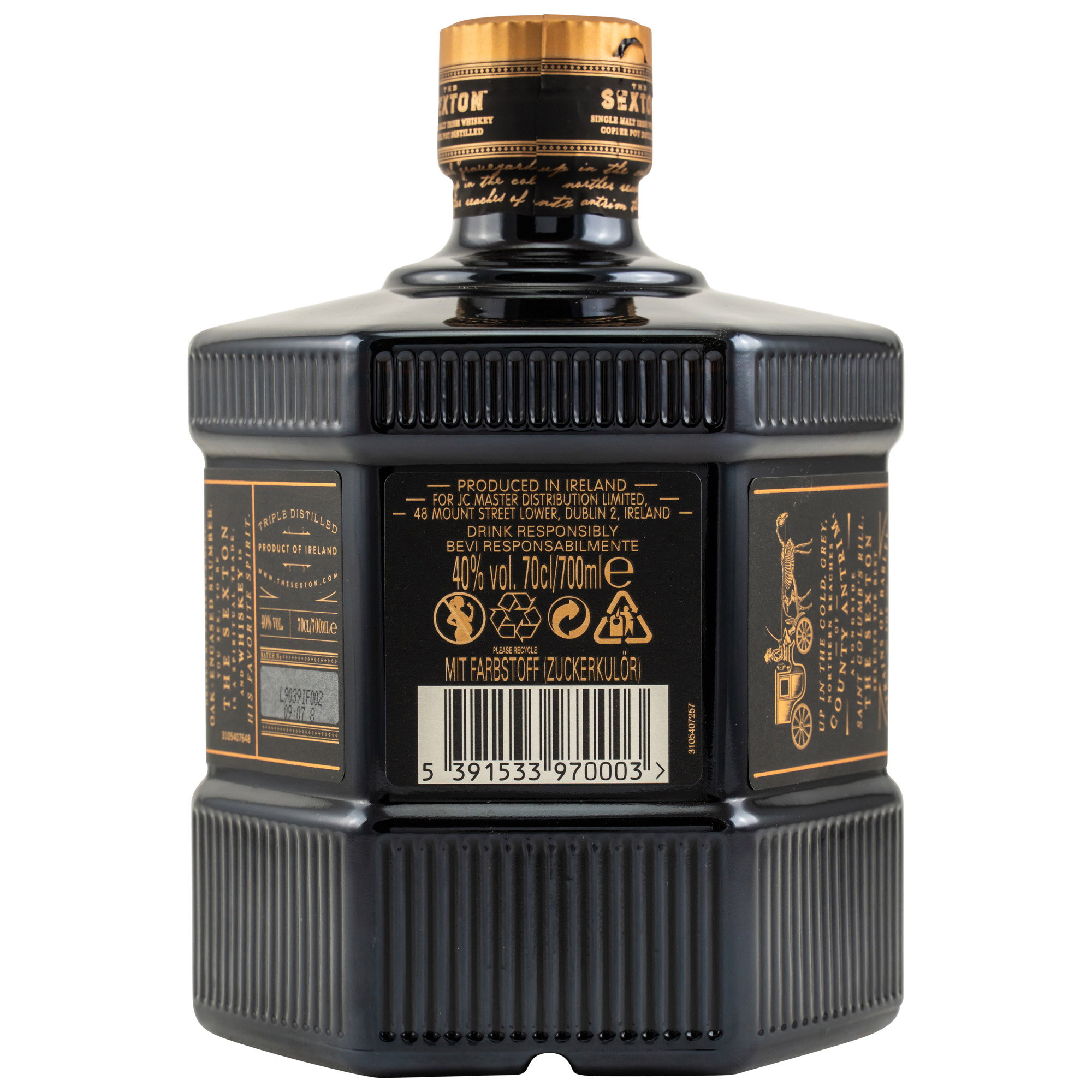 The Sexton Single Malt Irish Whiskey