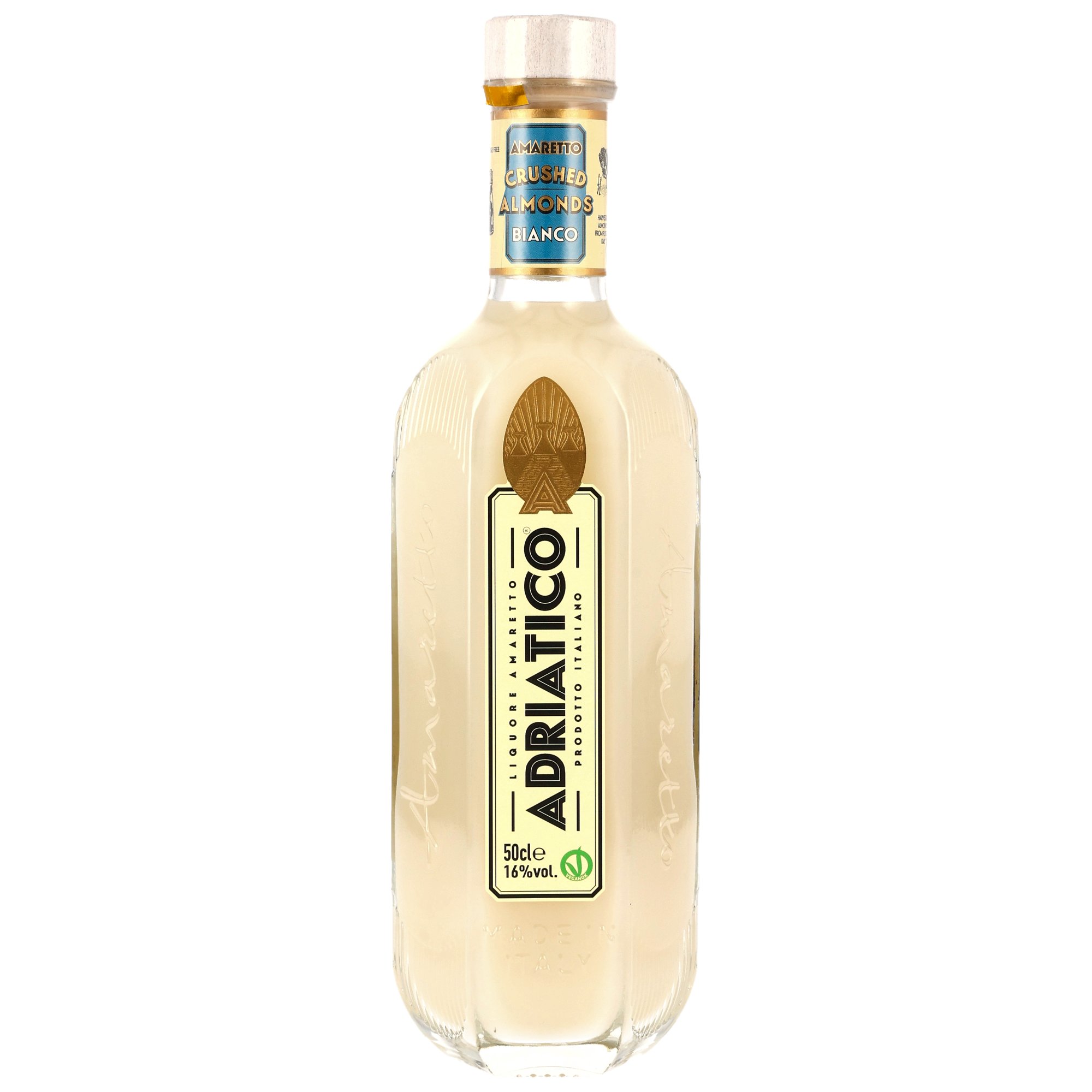 Adriatico Amaretto Bianco Liqueur - 500ml - MHD: 07/28