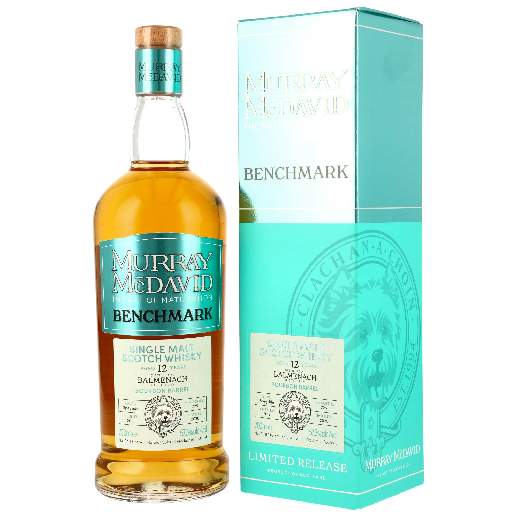 Balmenach 2013/2026 - 12 y.o. - Bourbon Barrel - Murray McDavid
