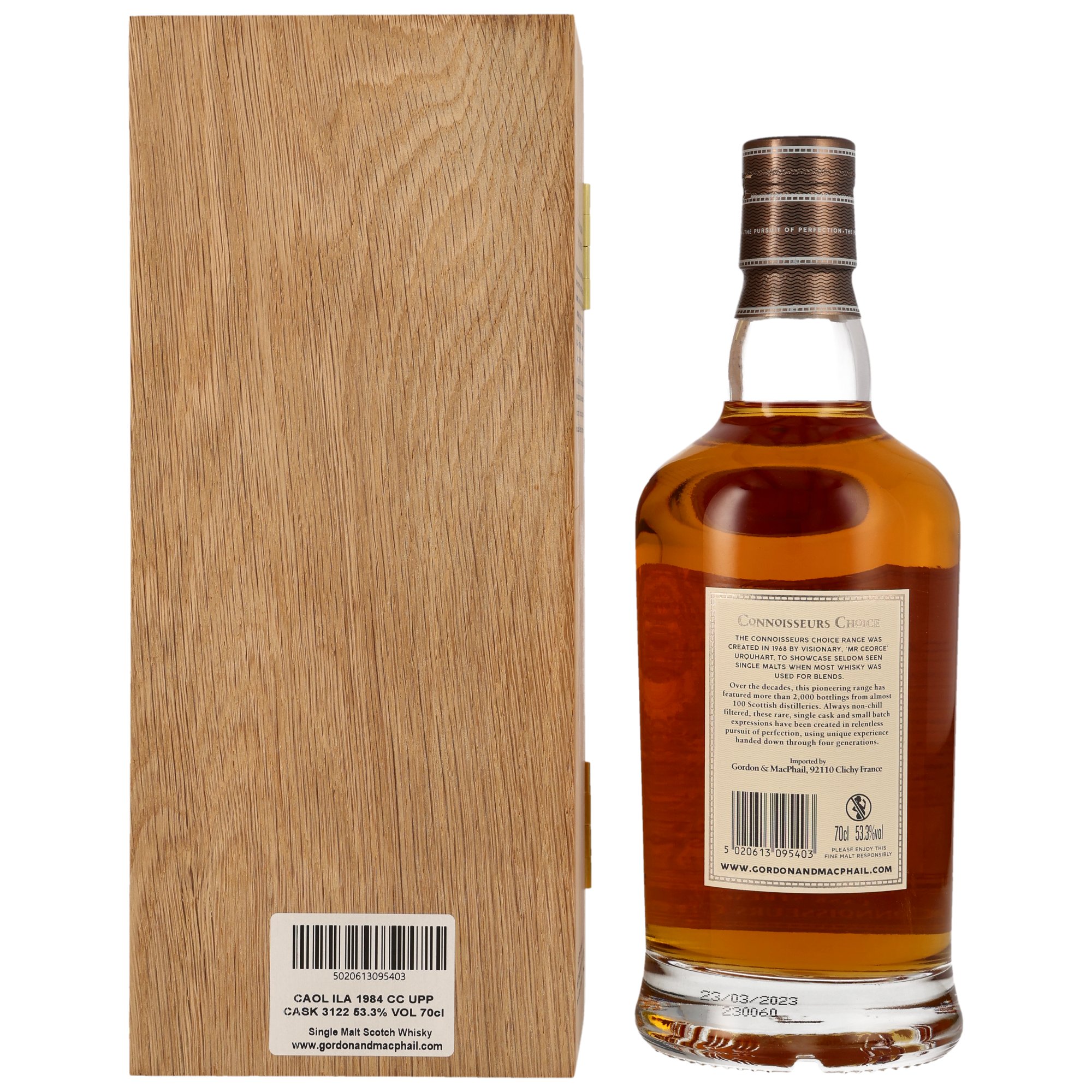 Caol Ila 1984/2023 -38 y. o. -  G&M CC UPPER #3122