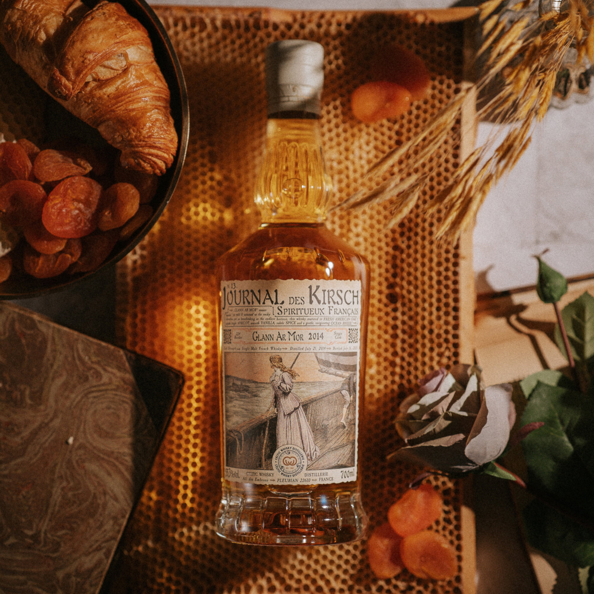 Glann Ar Mor 2014/2025 - 10 y.o. -  Fresh American Oak Cask #20026 - French Single Malt - Journal des Kirsch