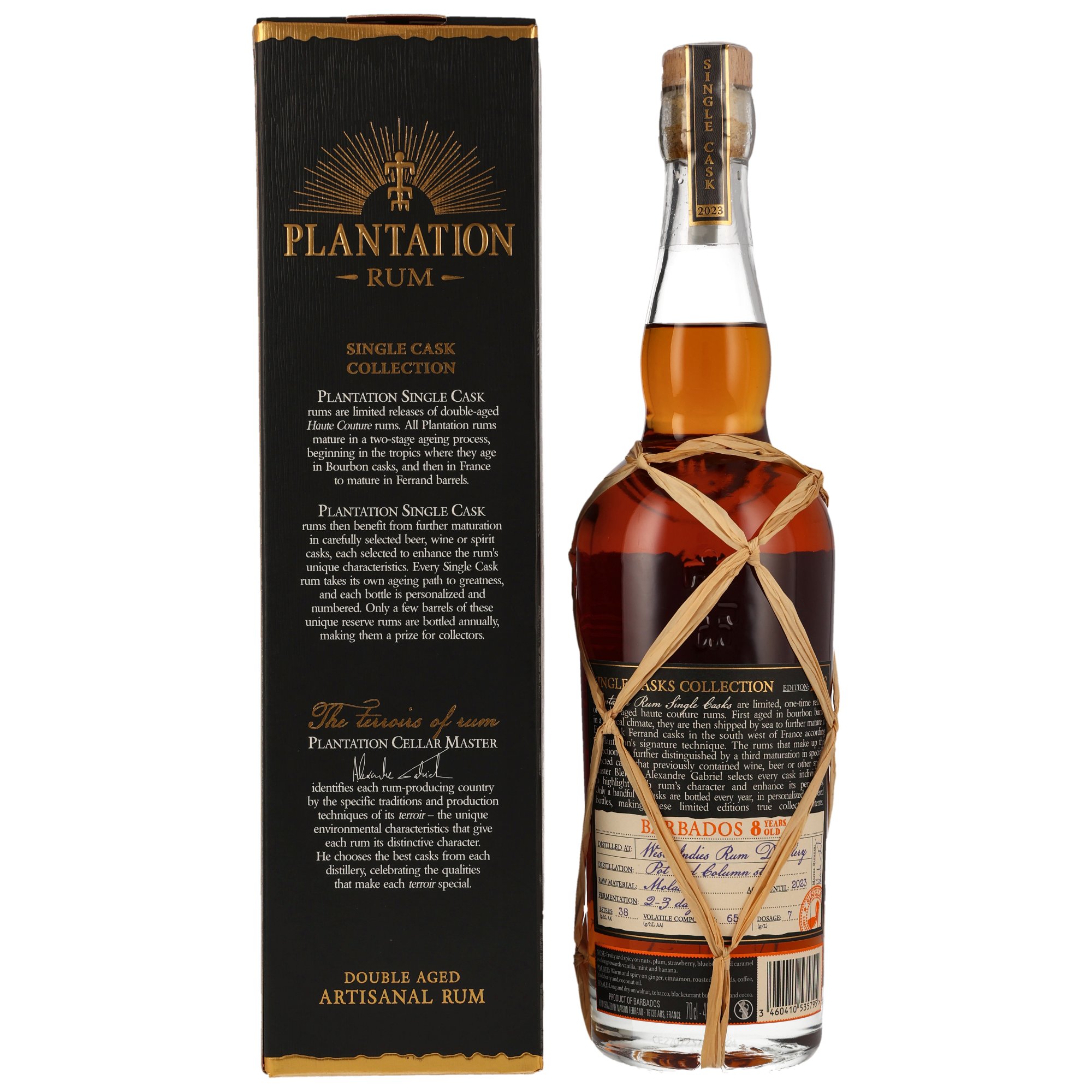 Plantation Barbados Rum 8 y.o  - Single Cask Edition 2023