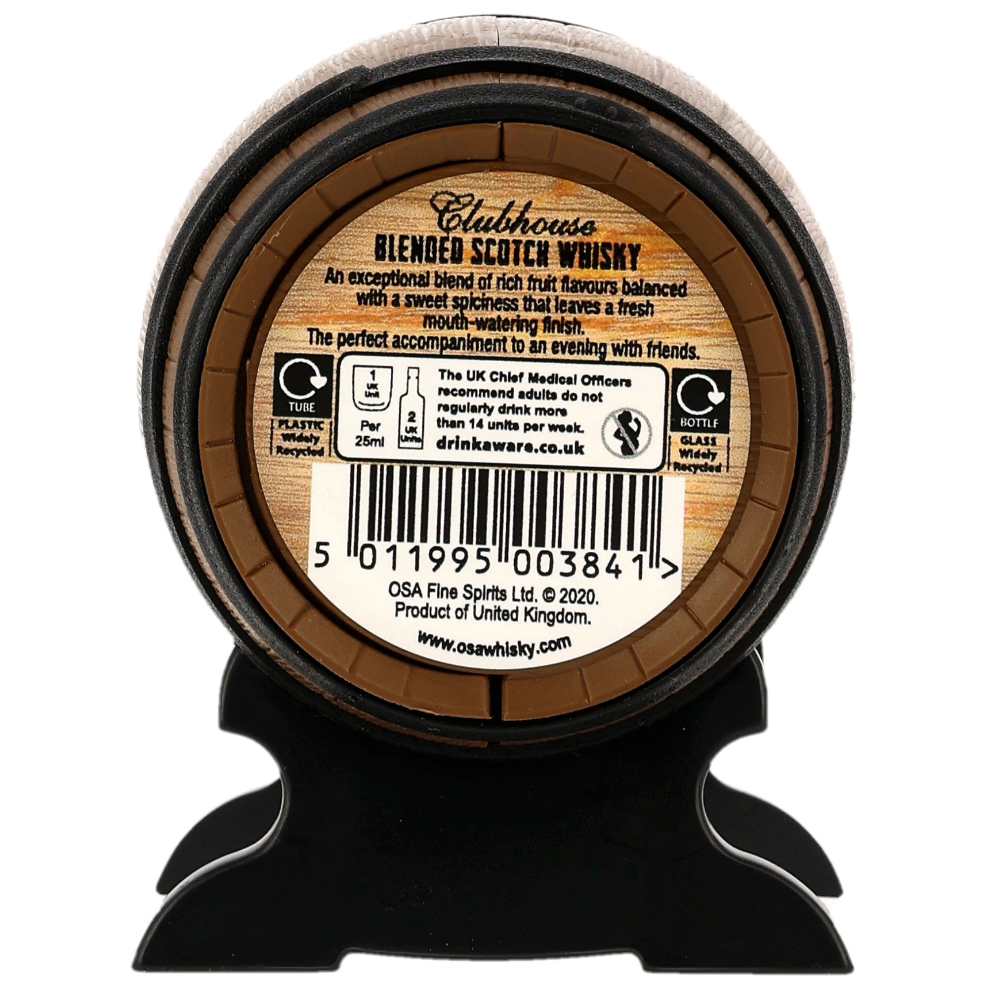 OSA Fine Spirits Clubhouse Mini-Fass Barrel Blended Scotch Whisky