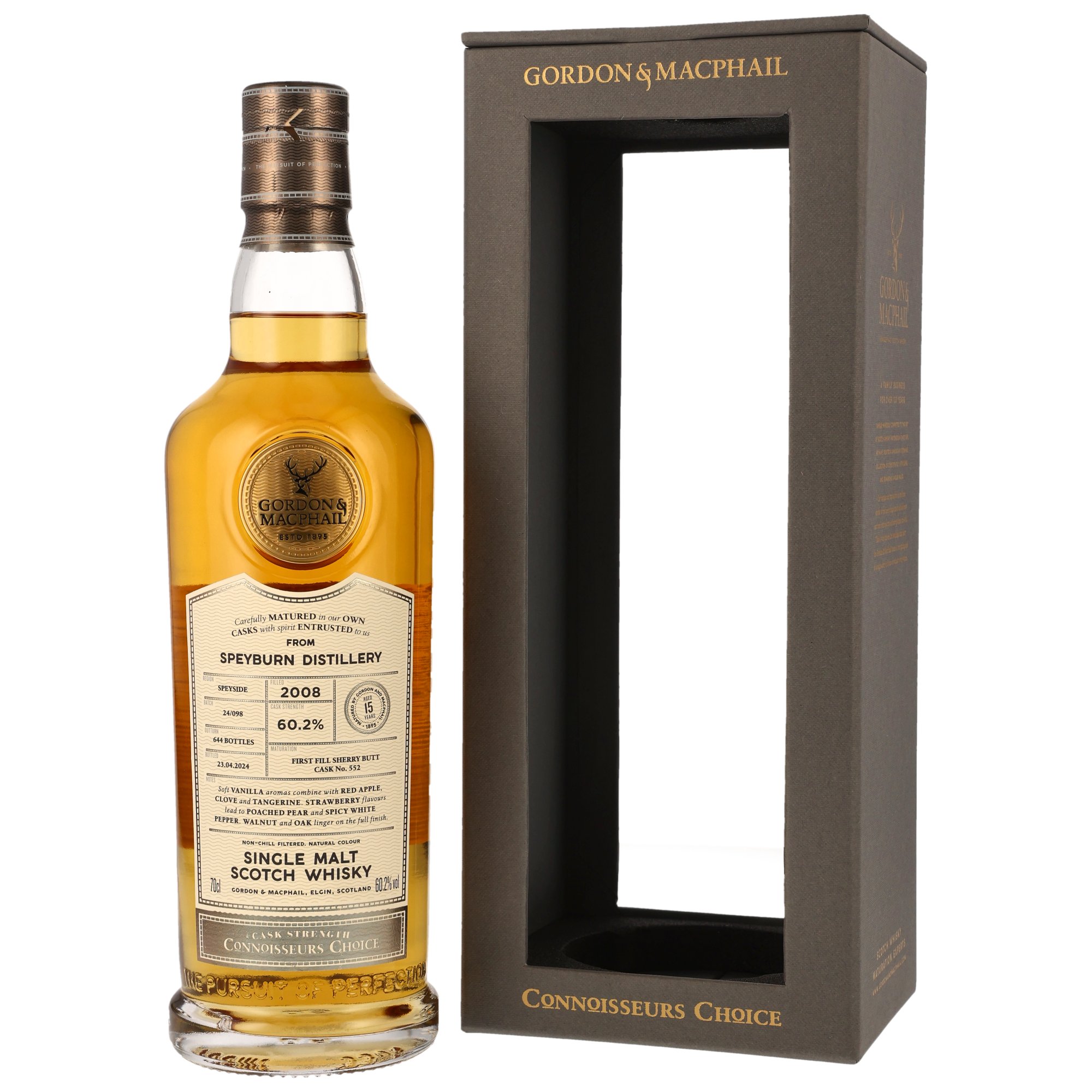 Speyburn 2008/2024 -15 y.o. -  G&M CC CS #552