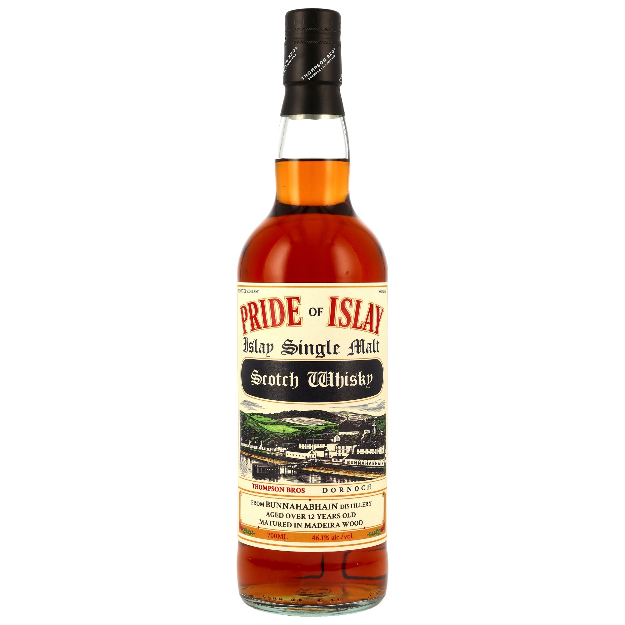 Bunnahabhain 12 y.o. Pride of Islay - Madeira Casks - Thompson Bros.