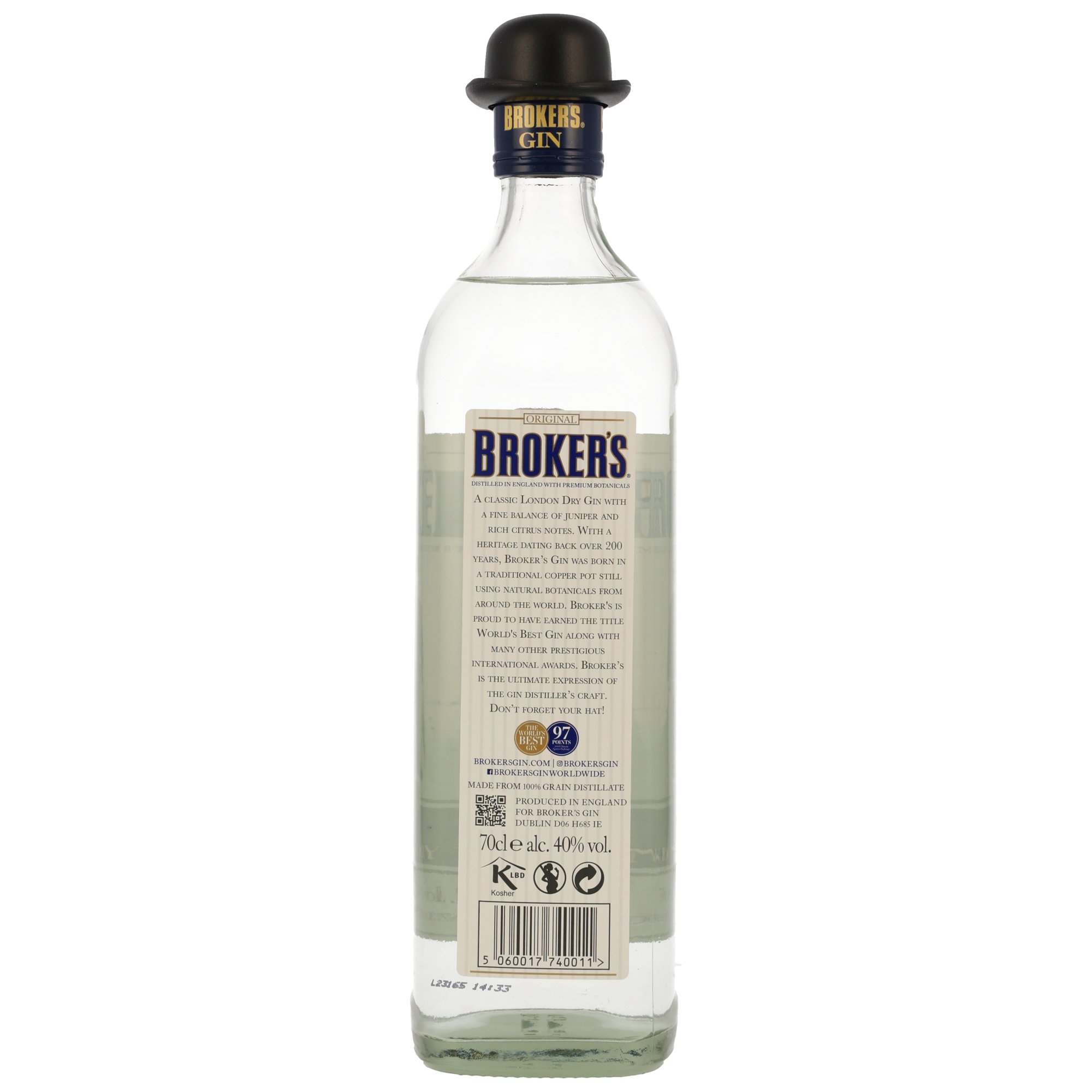Brokers Gin - 40%