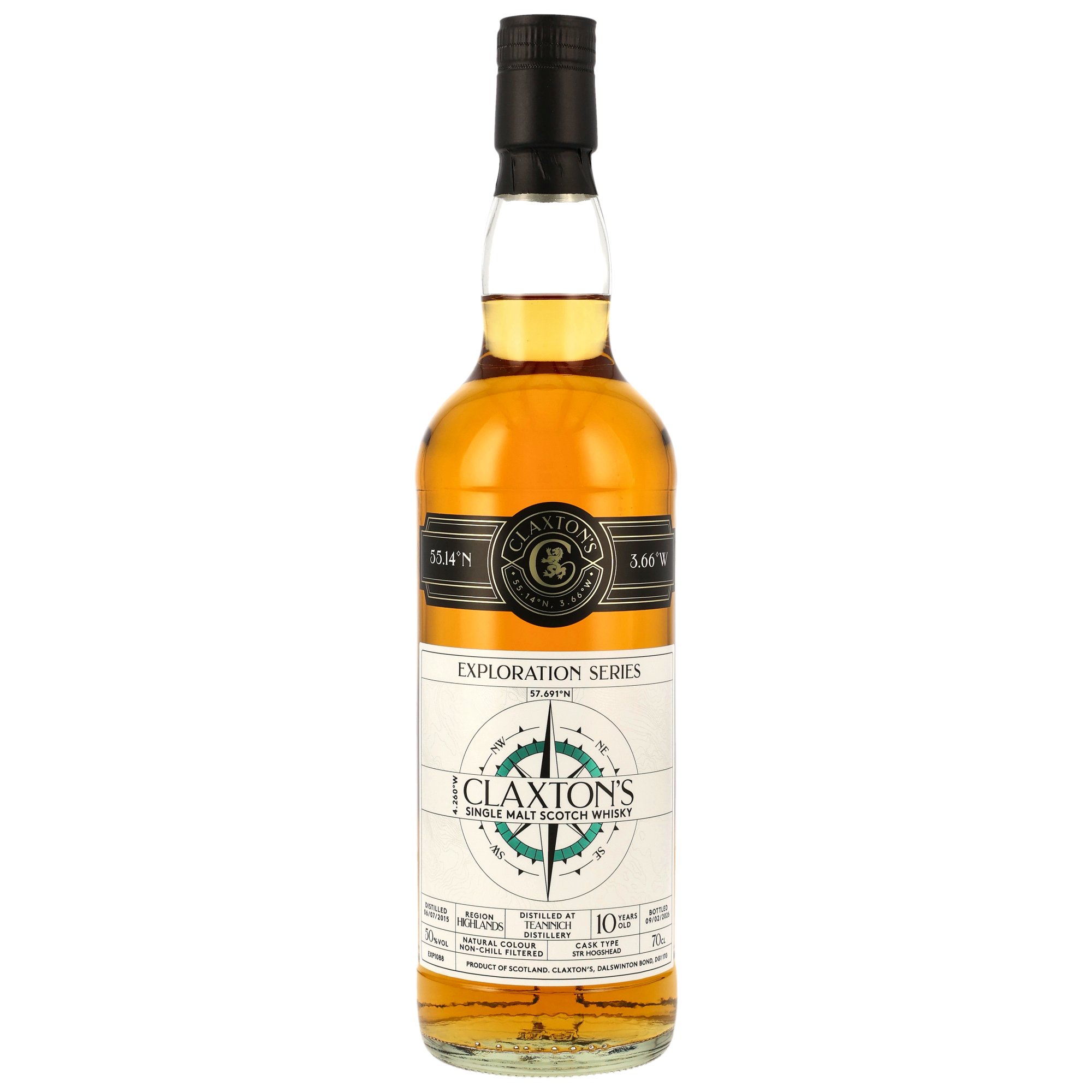 Teaninich 2015/2026 - 10 y.o. - Single Malt Scotch Whisky - STR Cask - Claxton's