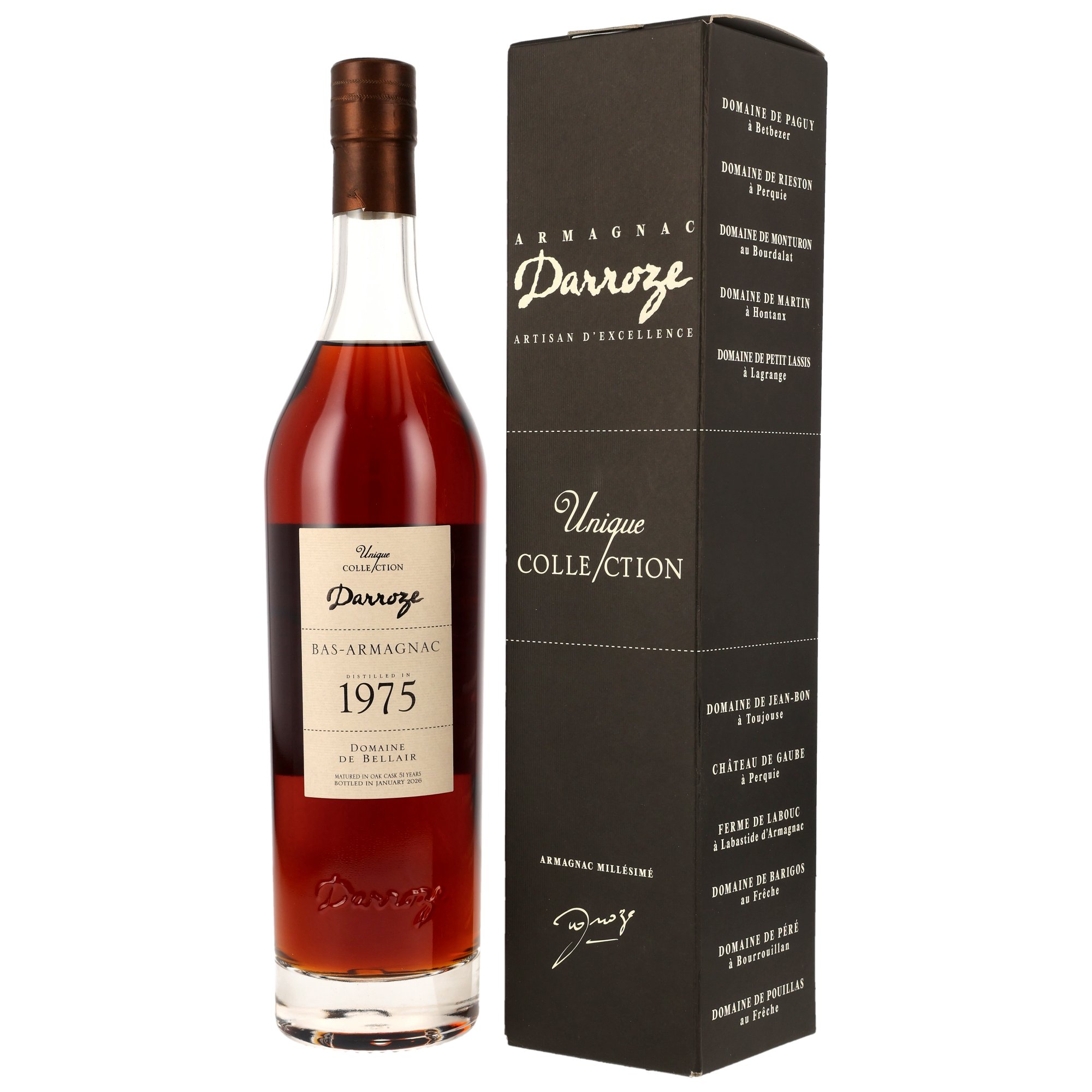 Domaine de Bellair 1975/2026 - 51 y.o. - Armagnac Darroze