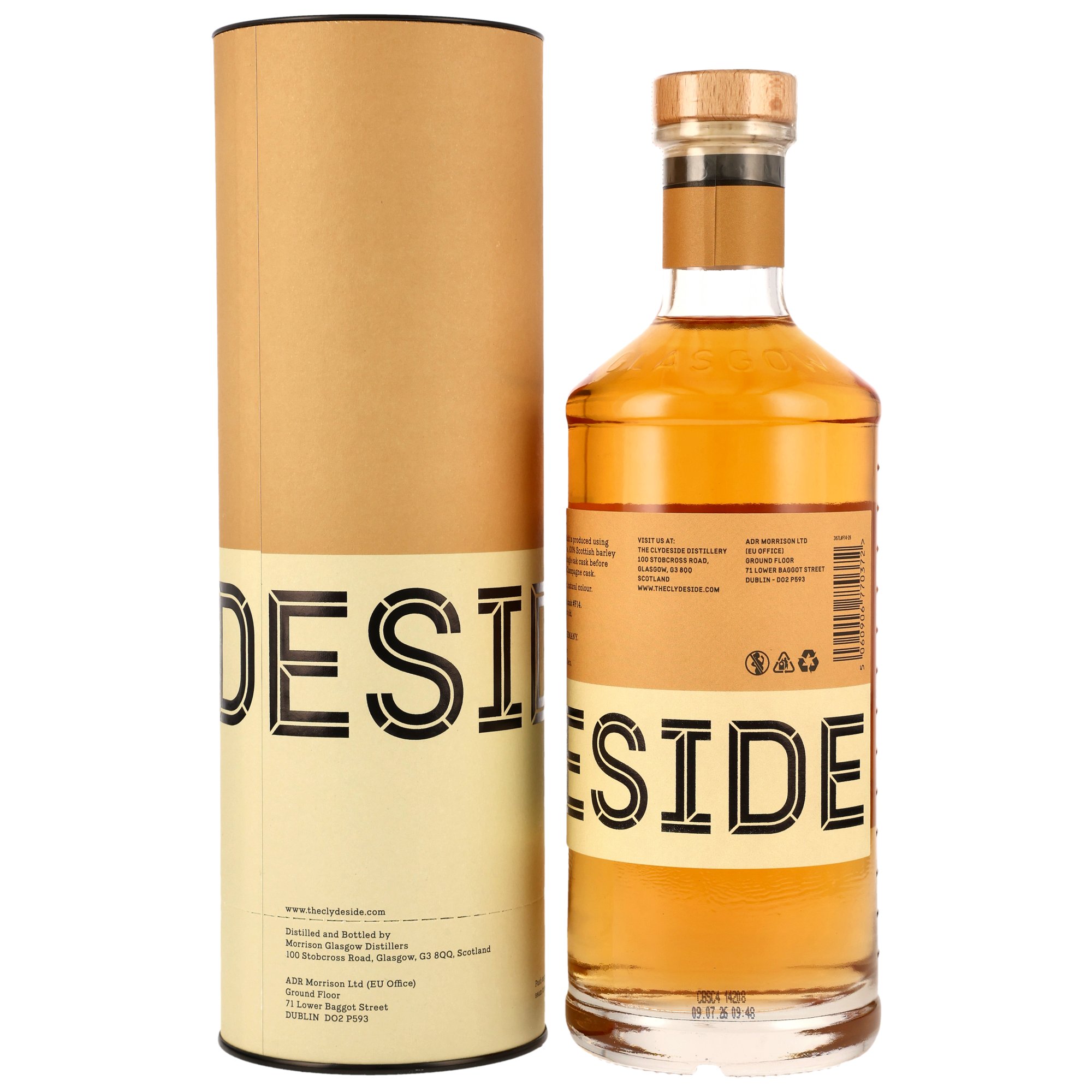 Clydeside 2019/2026 - 7 y.o. -  Rose Champagne Cask Finish #F14