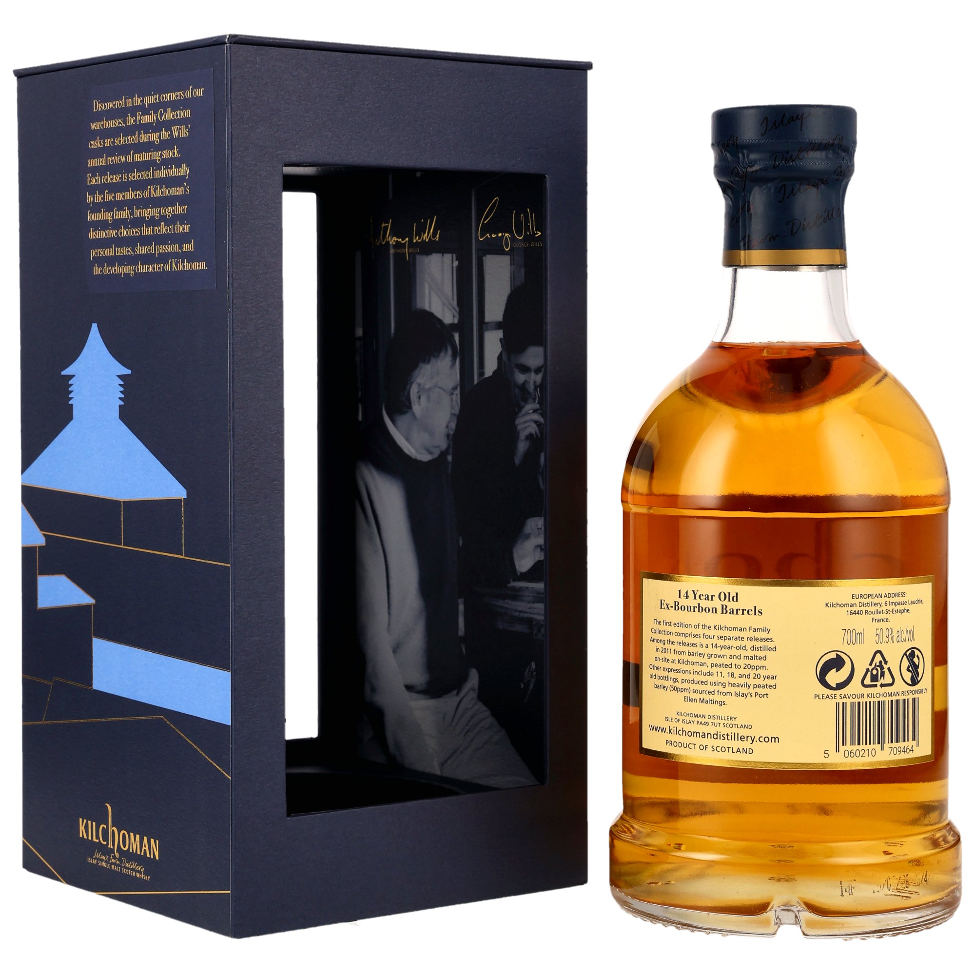 Kilchoman 14 y.o. Family Collection Bourbon Cask 20 ppm Rockside Barley