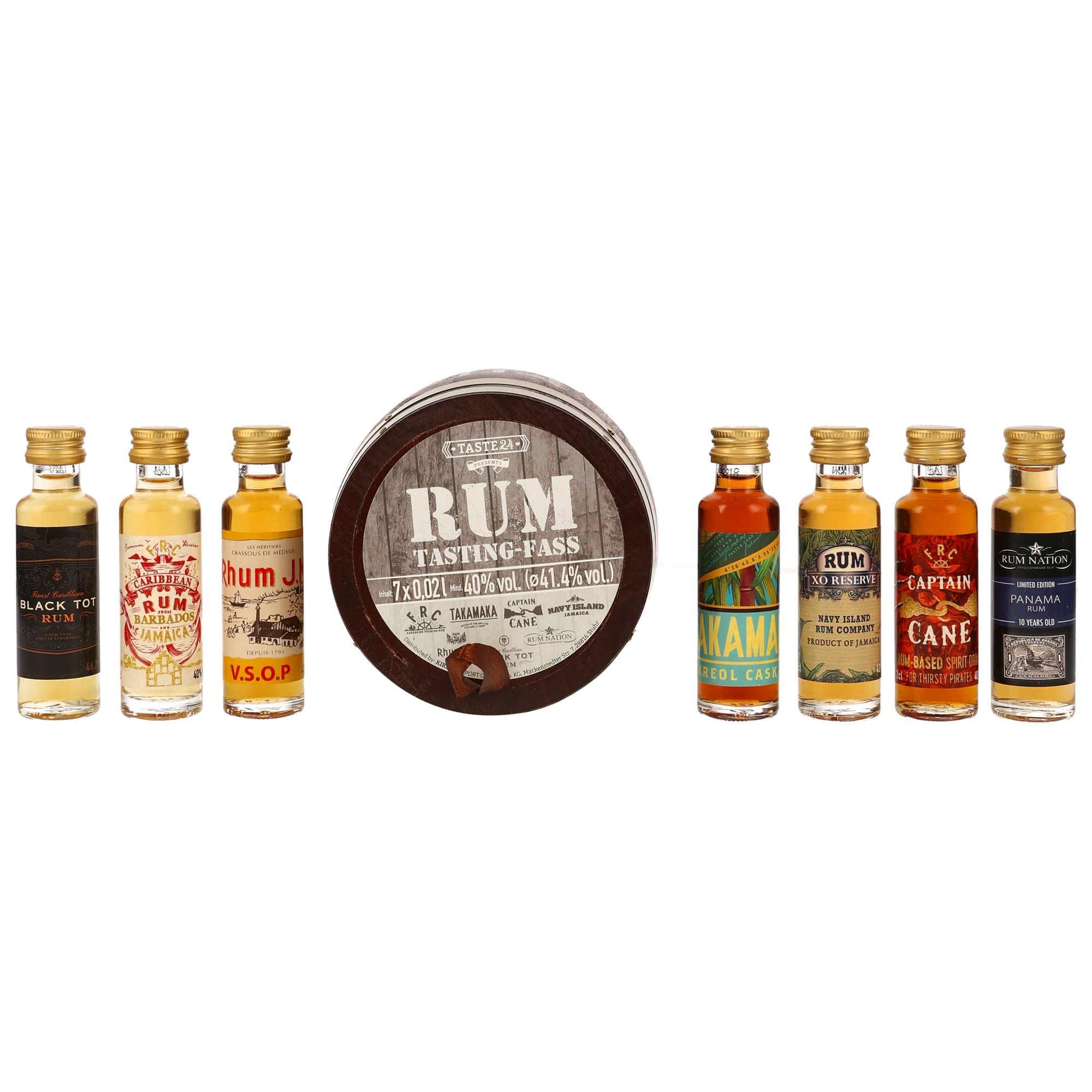 Rum Tasting Fass 7x 0,02l (30er Kartons) - 2026