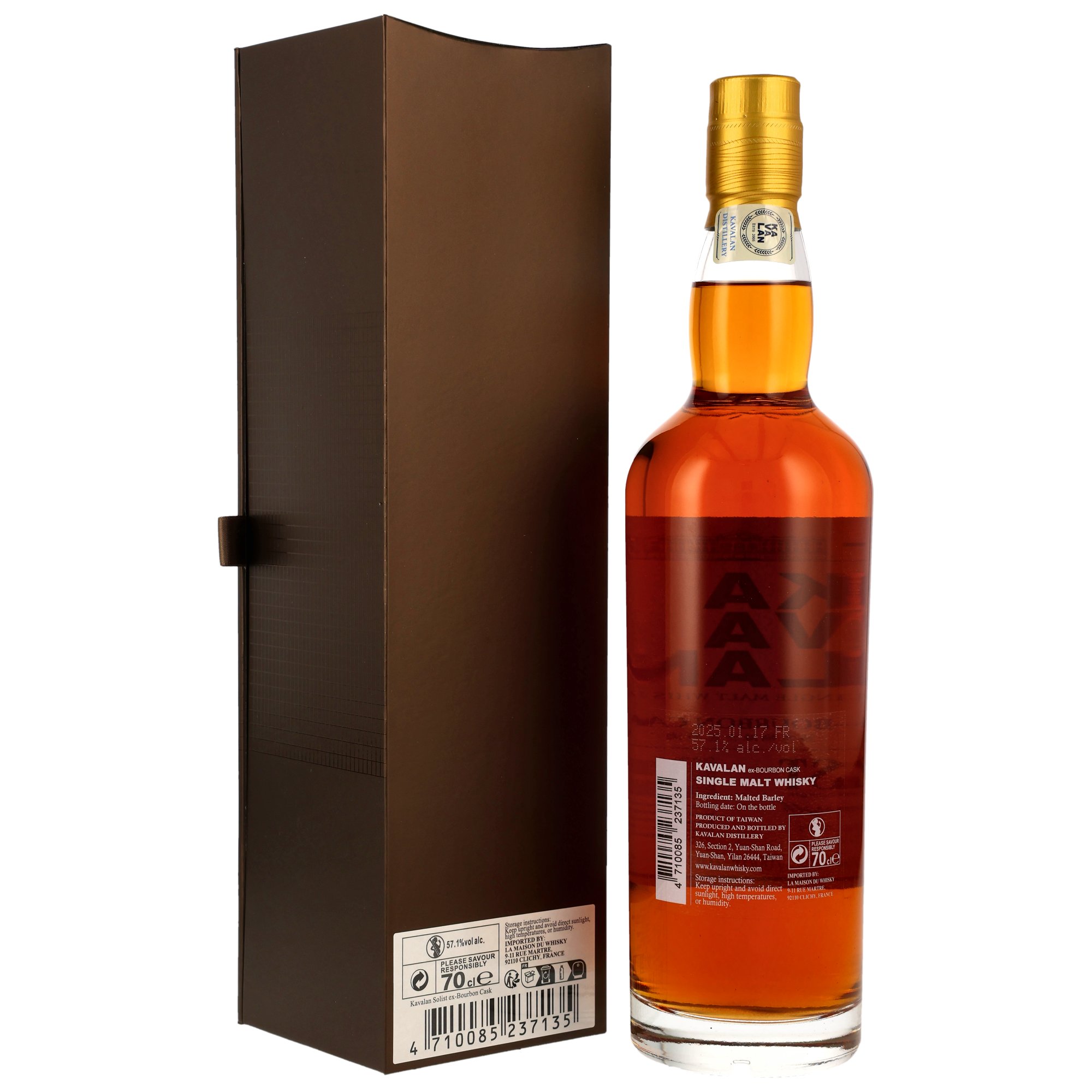 Kavalan Solist - ex-Bourbon Cask 57,1%