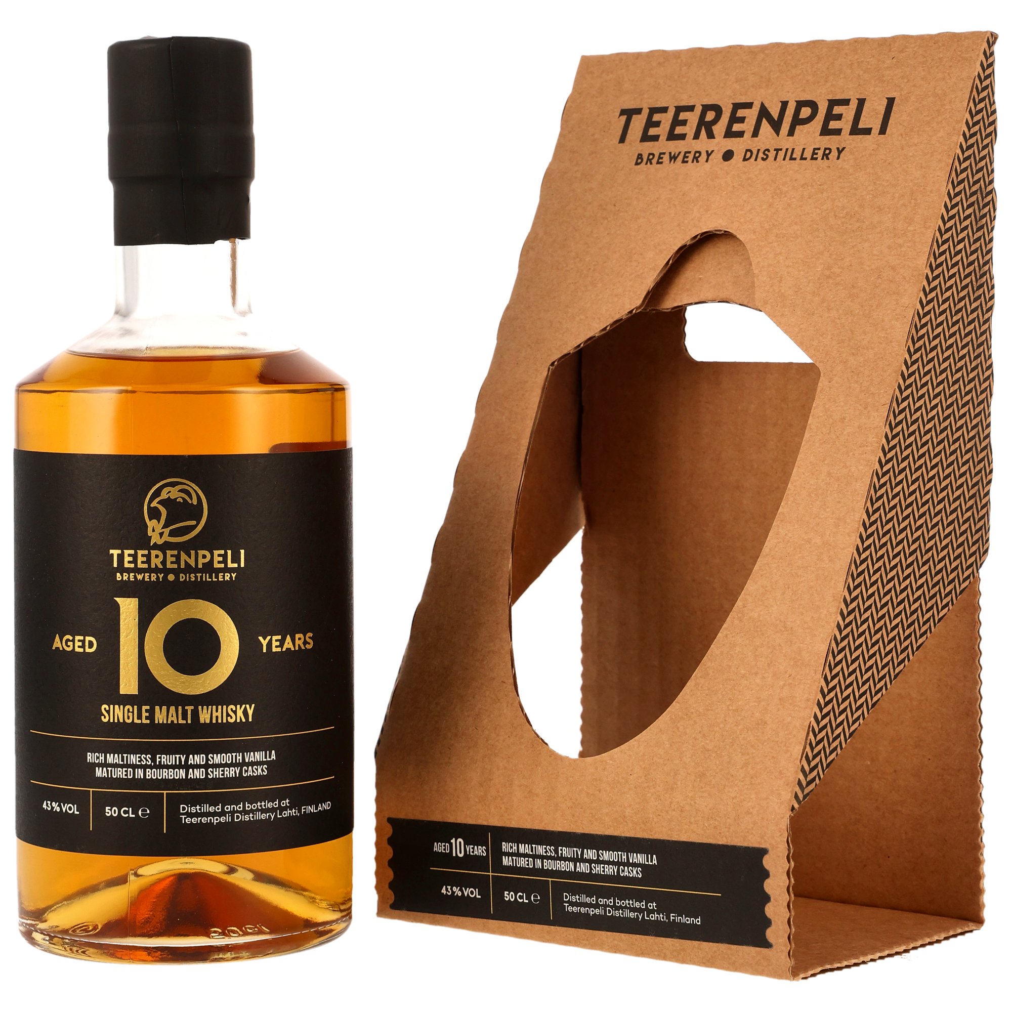 Teerenpeli 10 y.o. - Bourbon & Sherry Casks - neue Ausstattung 2026