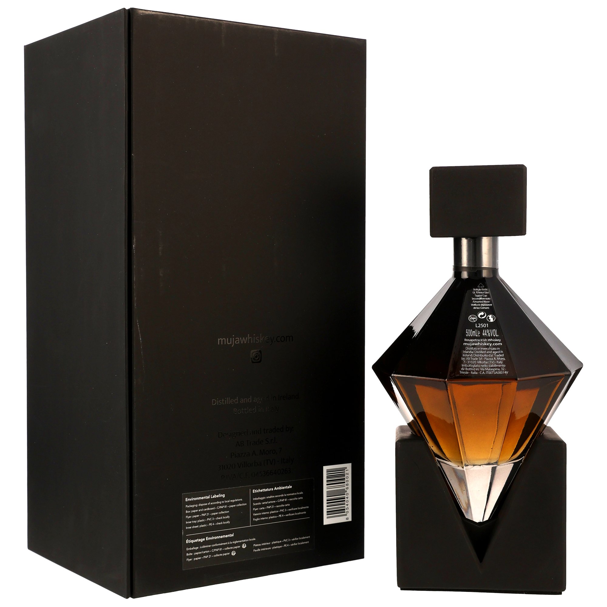 Muja Rosapetra Blended Irish Whiskey