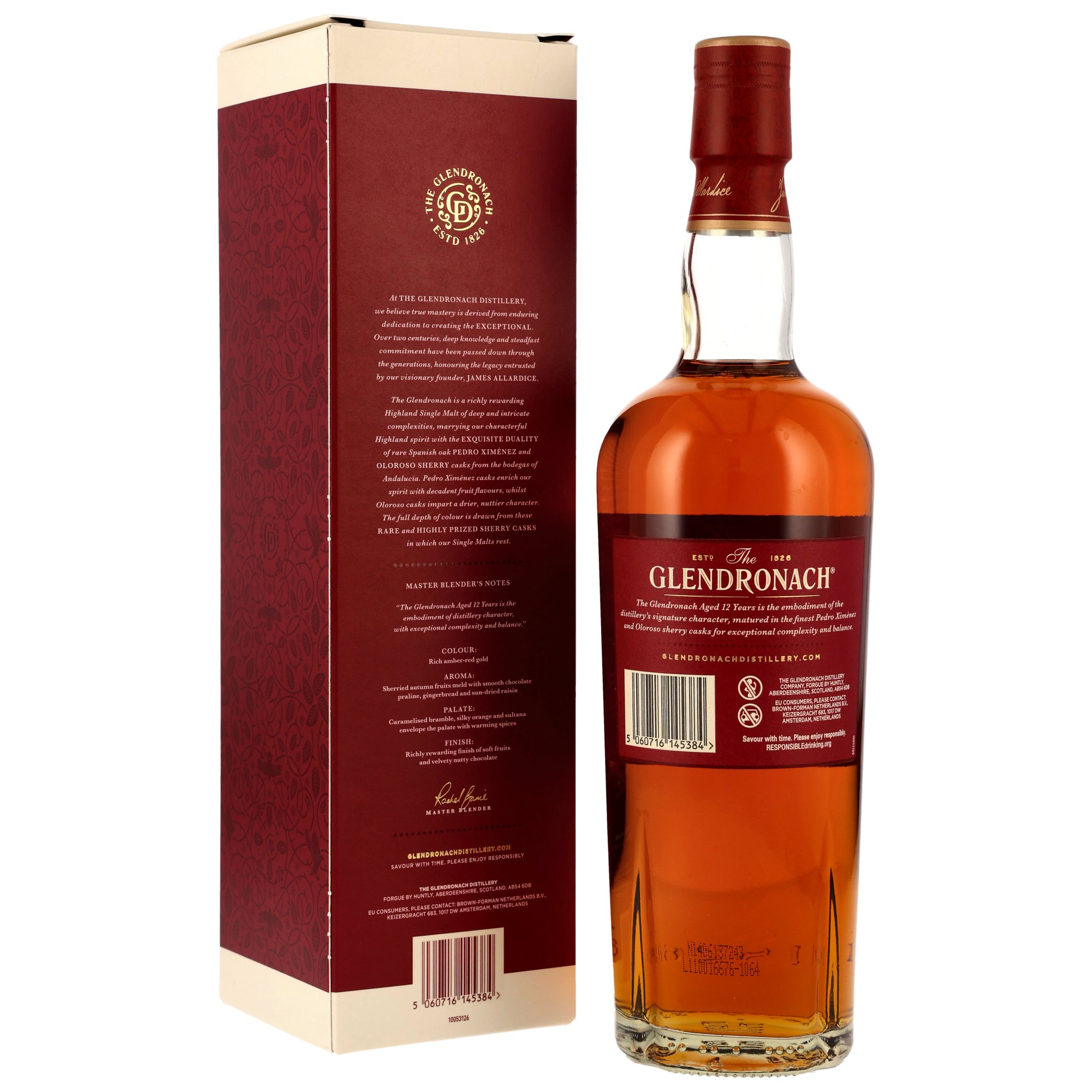 Glendronach 12 y.o. - PX + Oloroso Sherry Casks - in GP