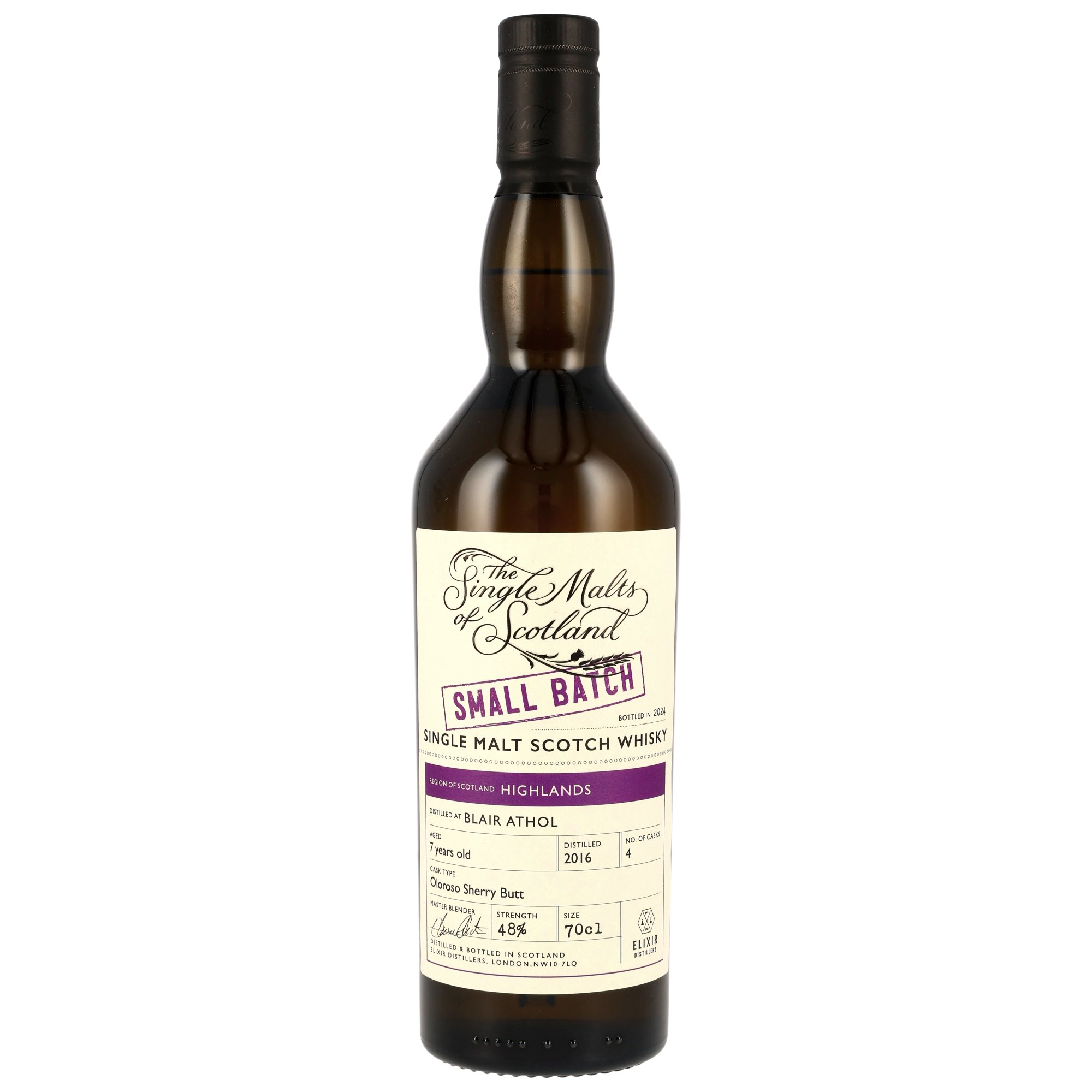 Blair Athol 2016/2024 - 7 y.o. - Oloroso Sherry Butt - Small Batch (SMoS)