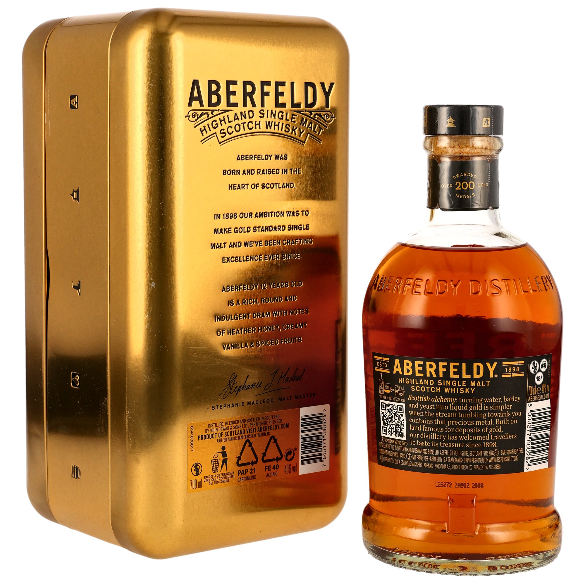 Aberfeldy 12 y.o. - Goldbarren GP