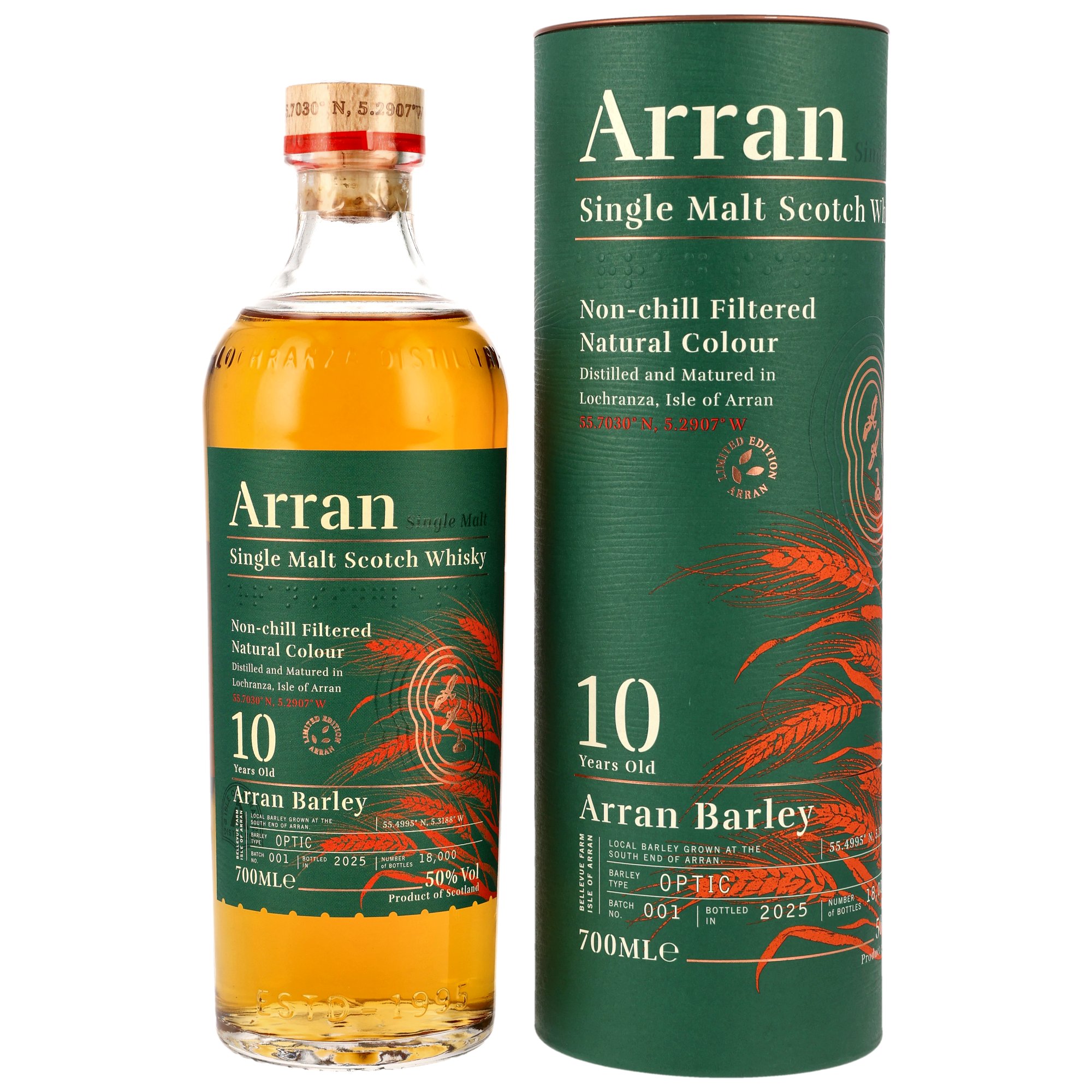 Arran 10 y.o.  Arran Barley (2025)