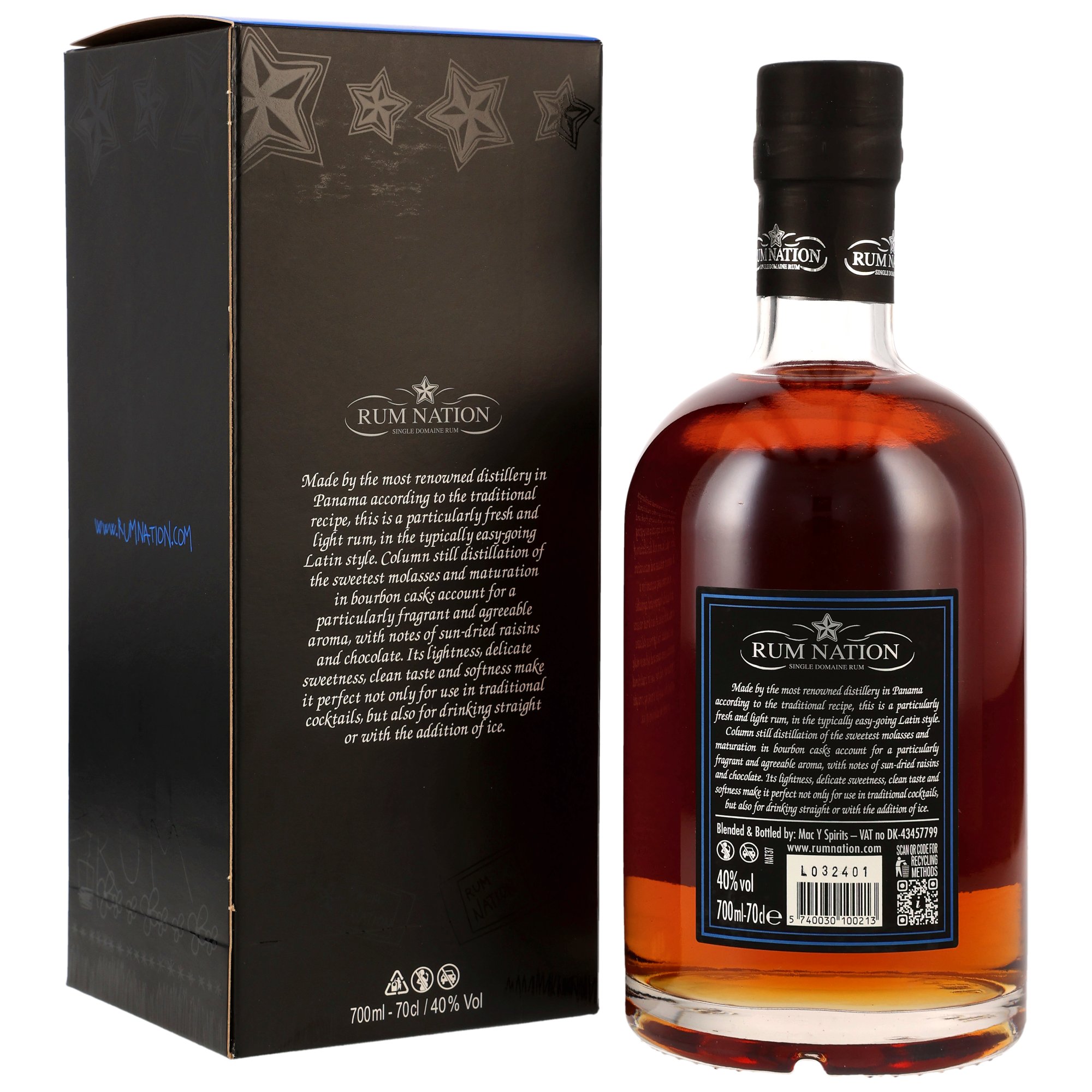 Panama 10 y.o. - Rum Nation Neue EAN