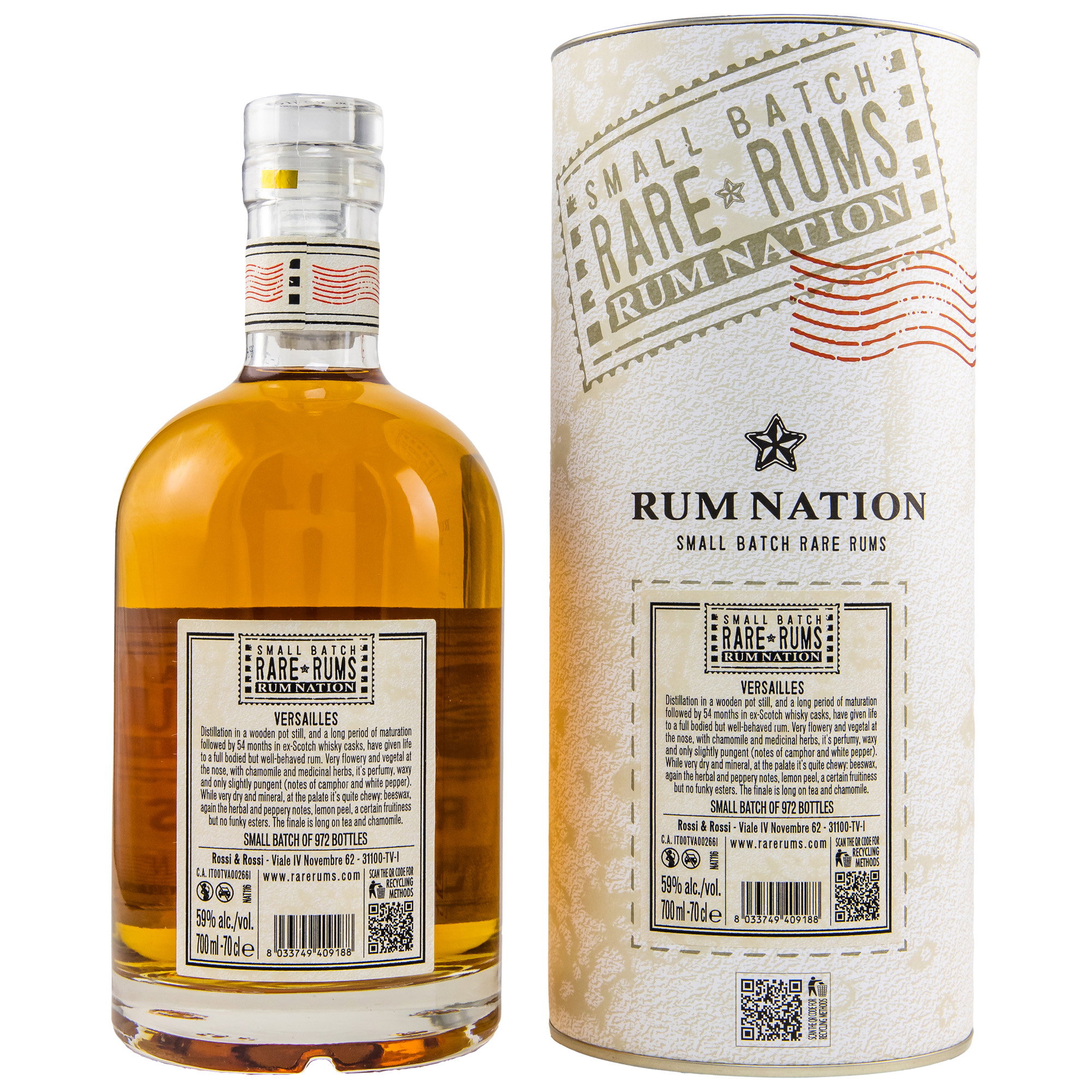 Versailles 2004/2022 - 18 y.o. - Rum Nation